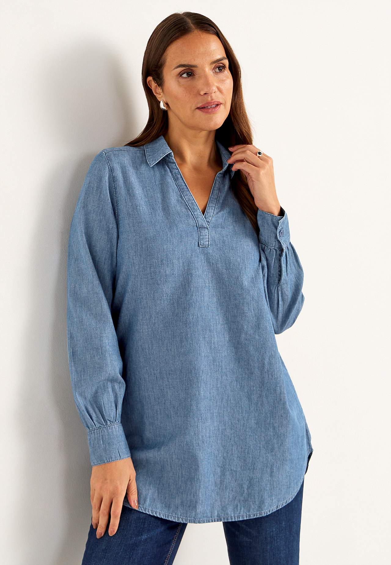 Tunic in denim