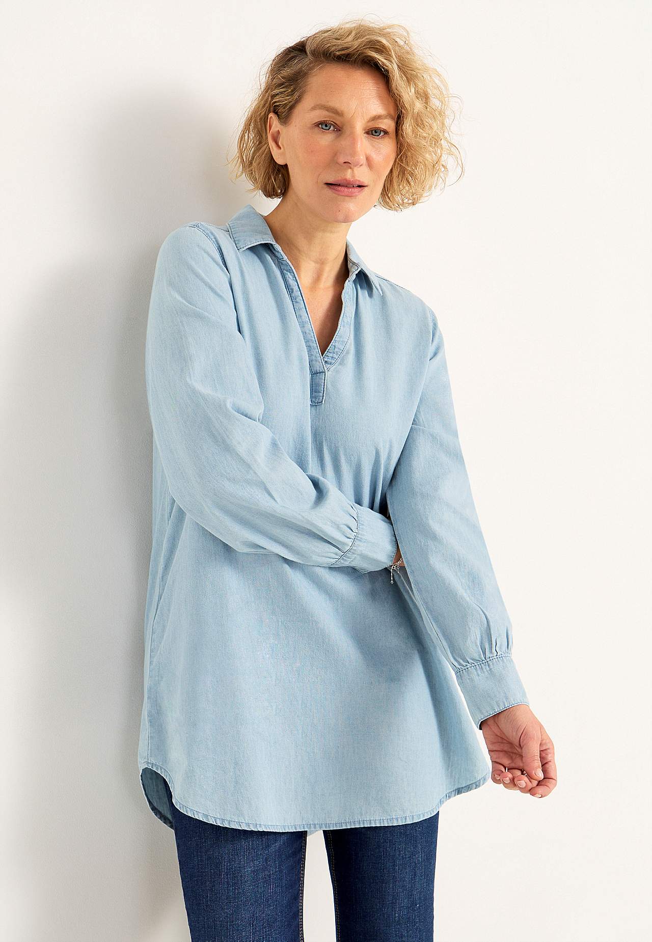 Tunic in denim
