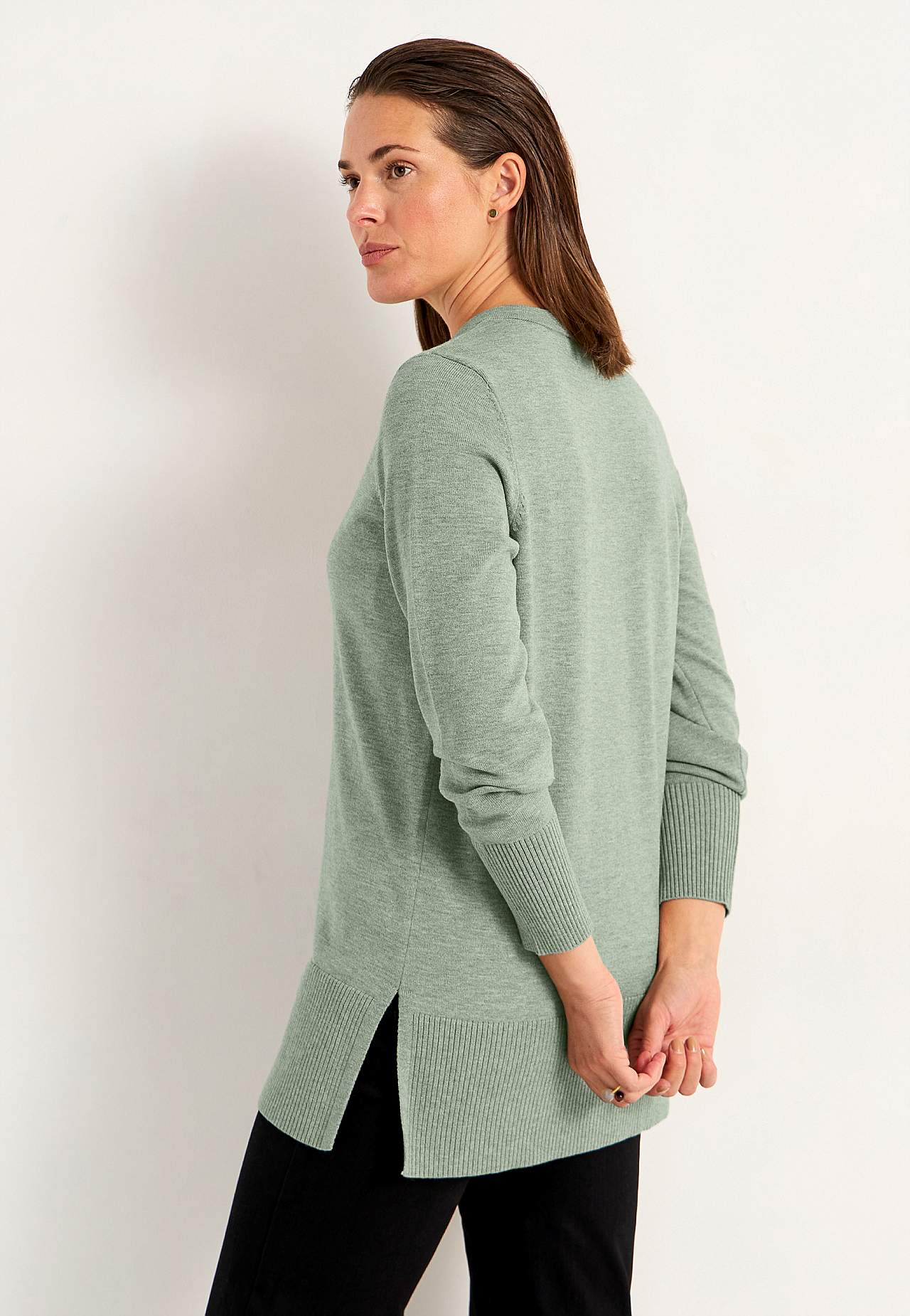 Fine-knitted tunic