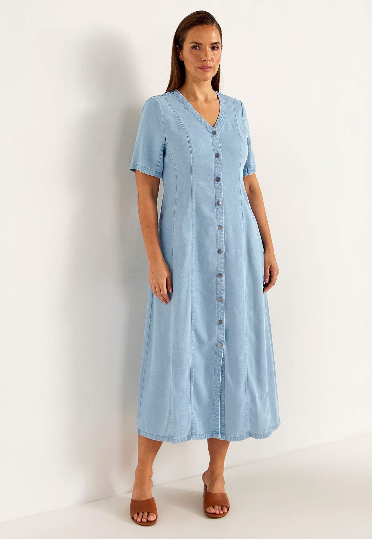 Ultra-soft Premium denim dress