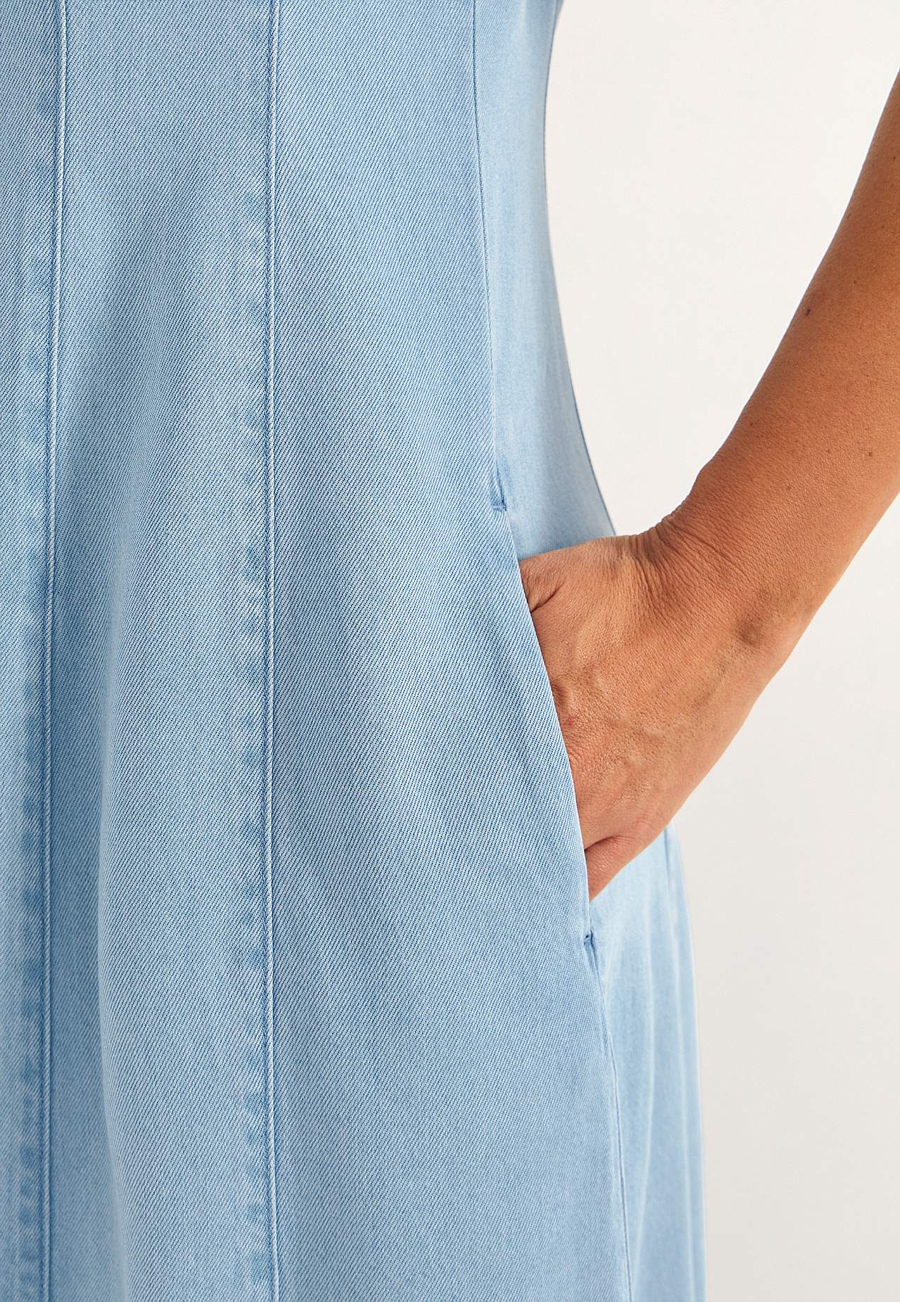 Ultra-soft Premium denim dress