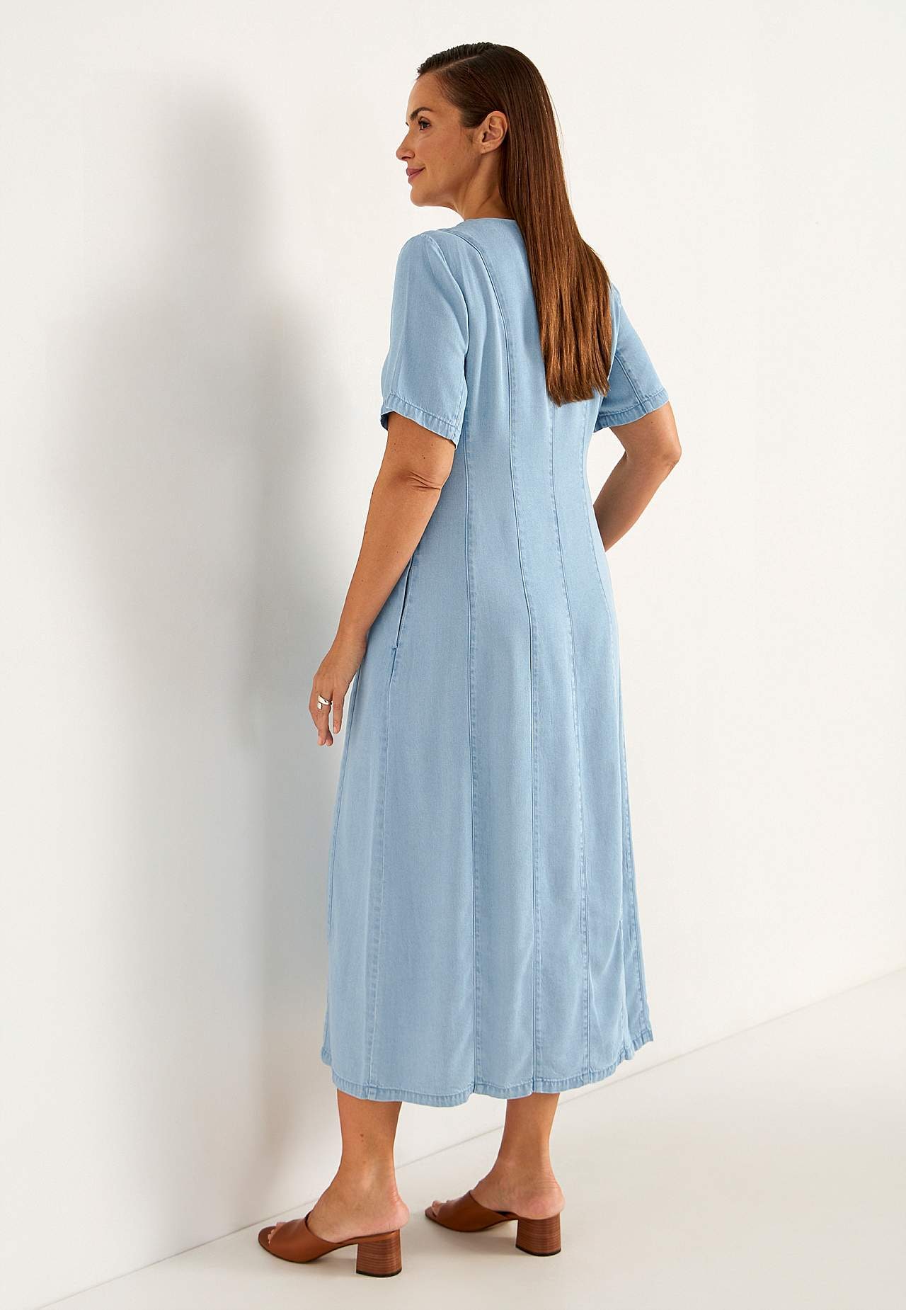 Ultra-soft Premium denim dress