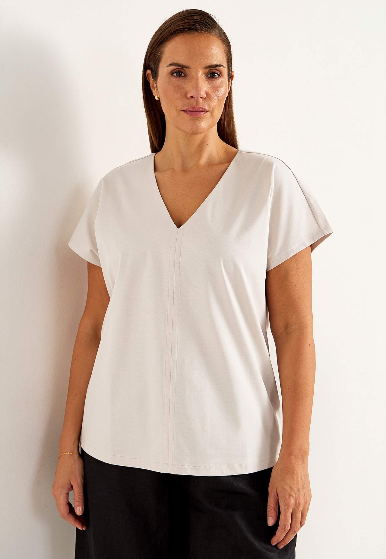 Stretchy Premium jersey top