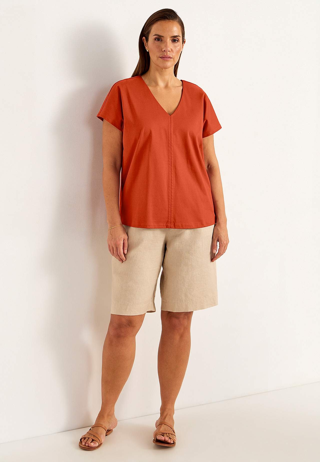 Stretchy Premium jersey top