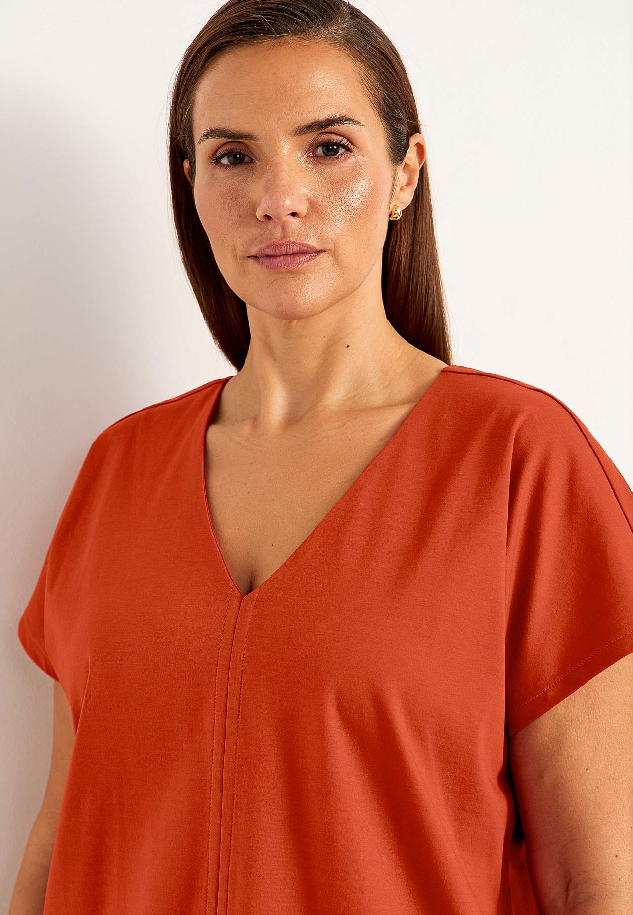 Stretchy Premium jersey top