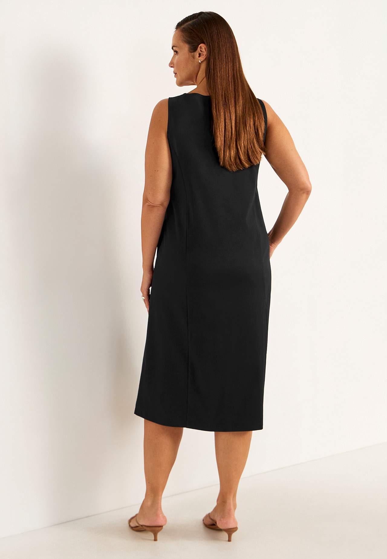 Sleeveless Premium jersey dress