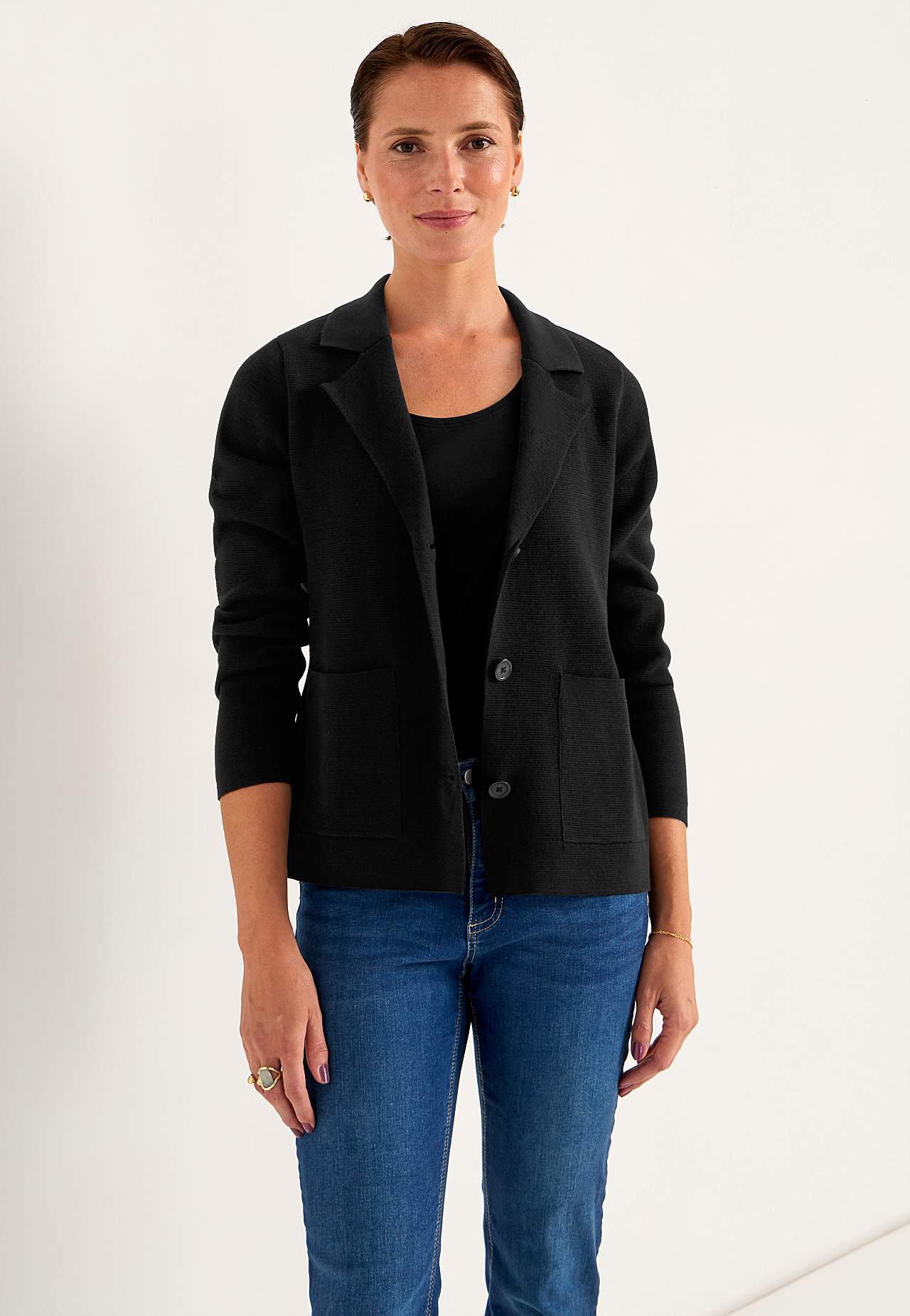 Cardigan with buttons