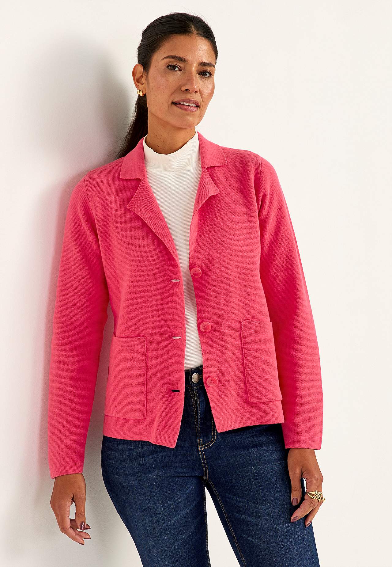 Cardigan med knapper