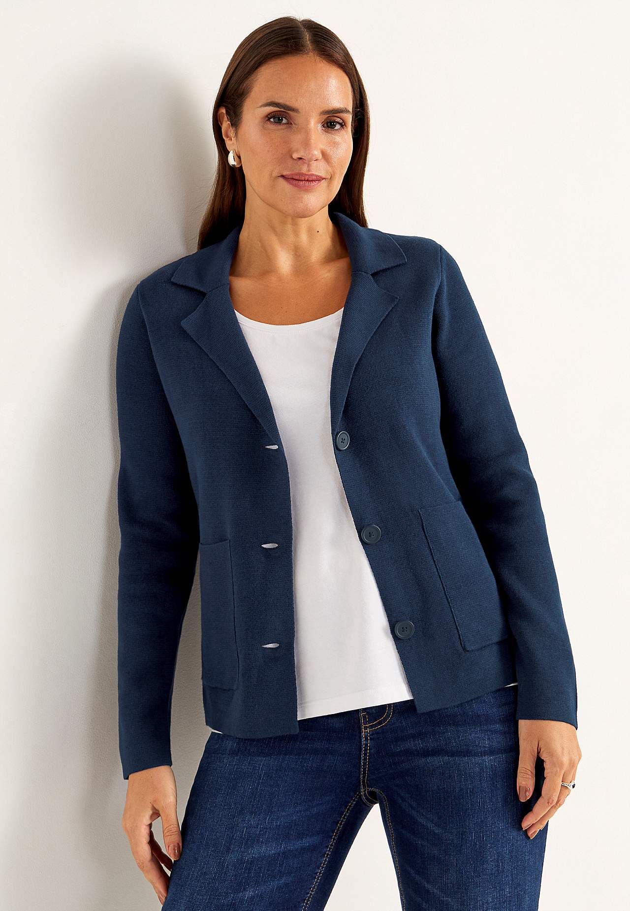 Cardigan with buttons