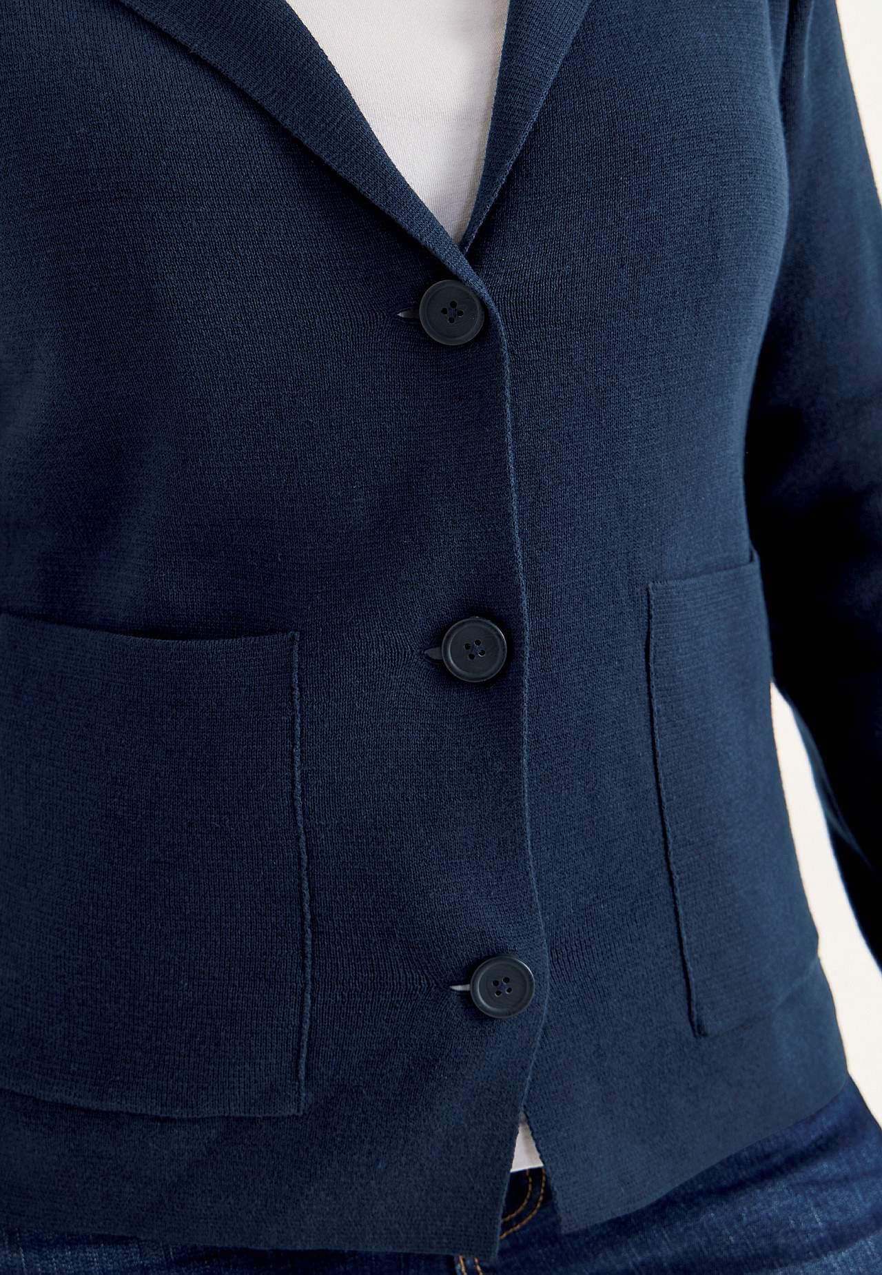 Cardigan with buttons