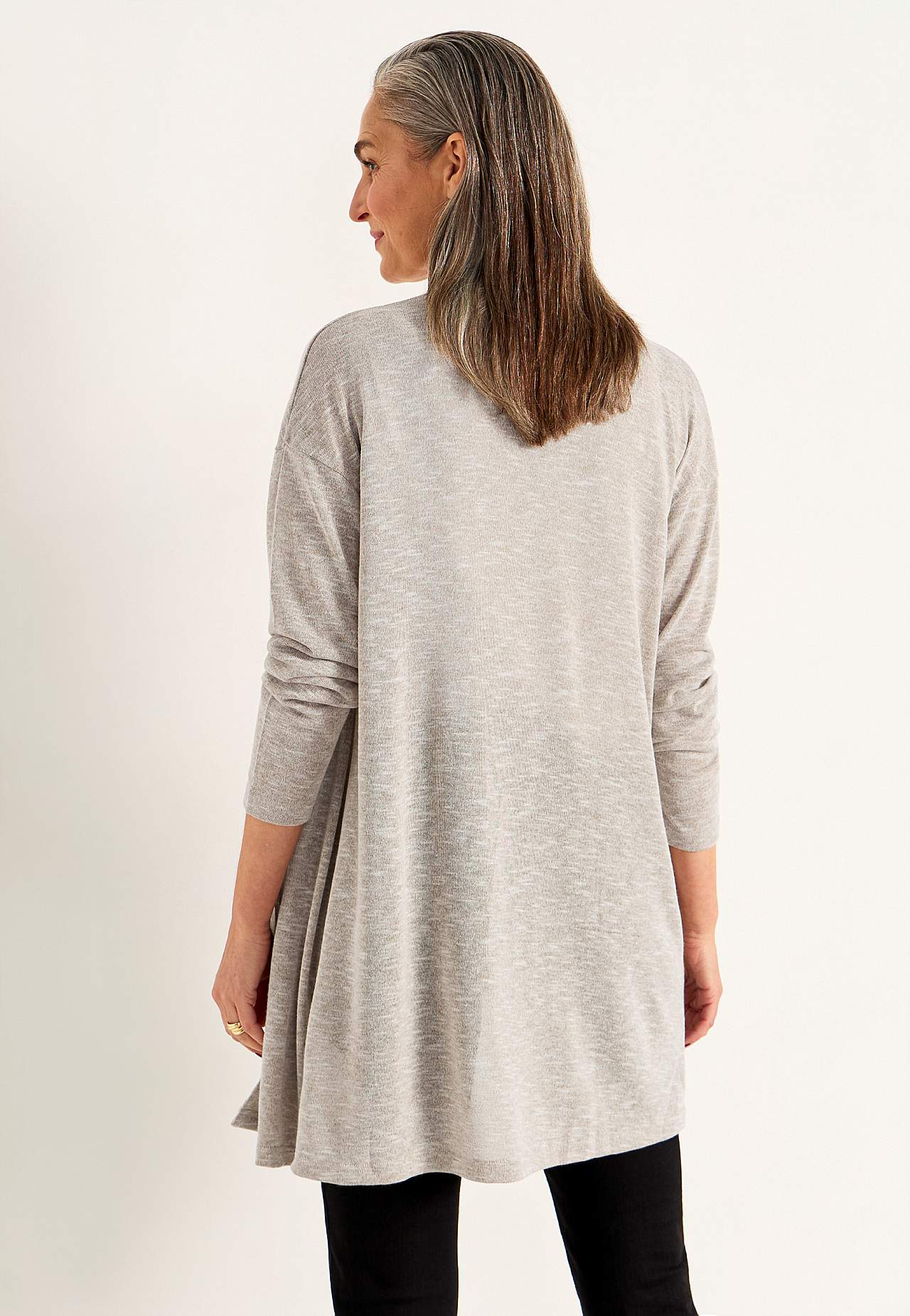 Open cardigan