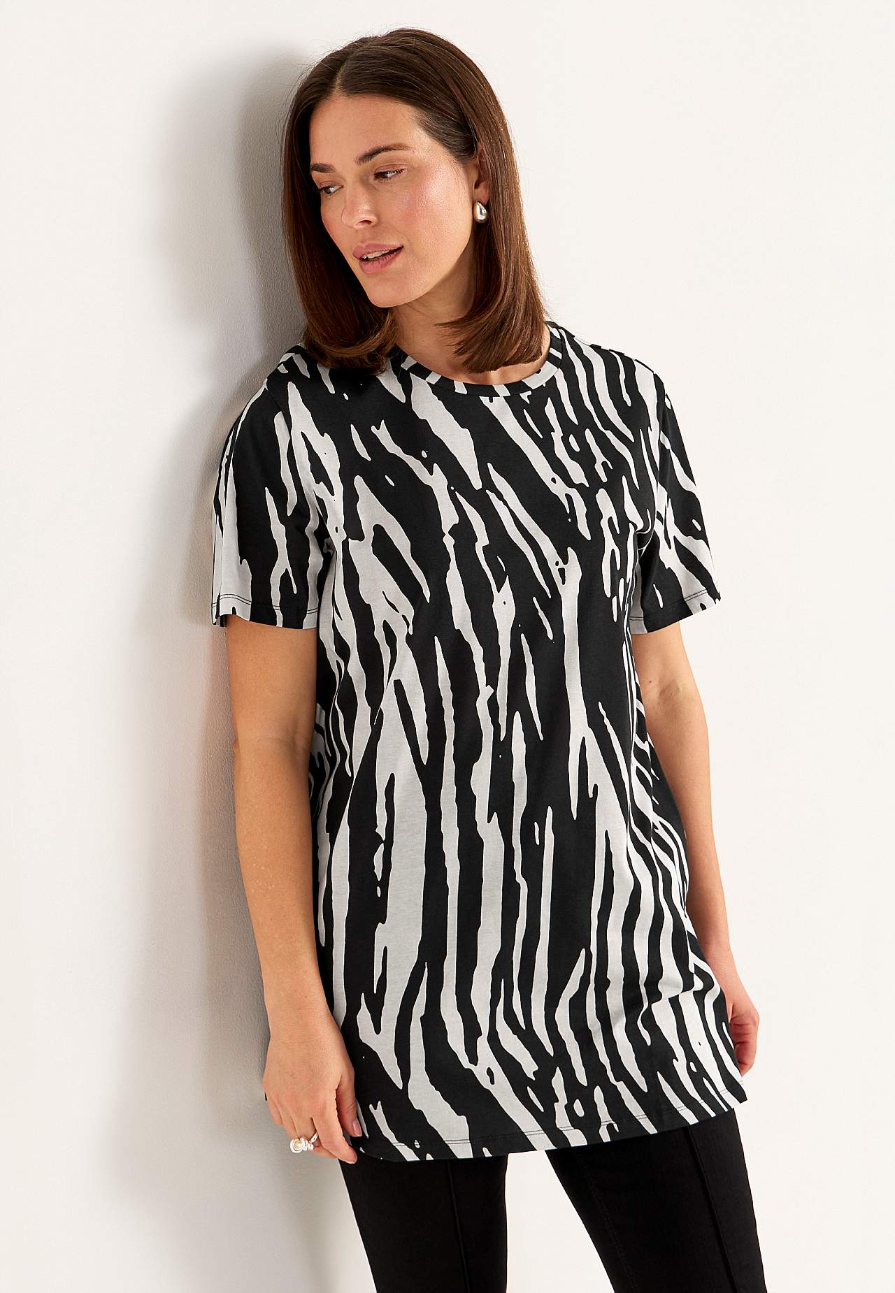 Jersey tuniq in organic cotton 2-pack