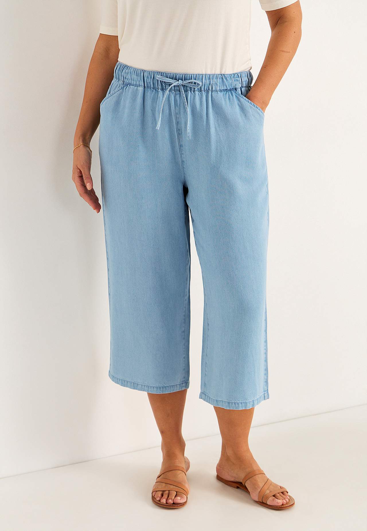 Ultra-soft Premium culotte trousers