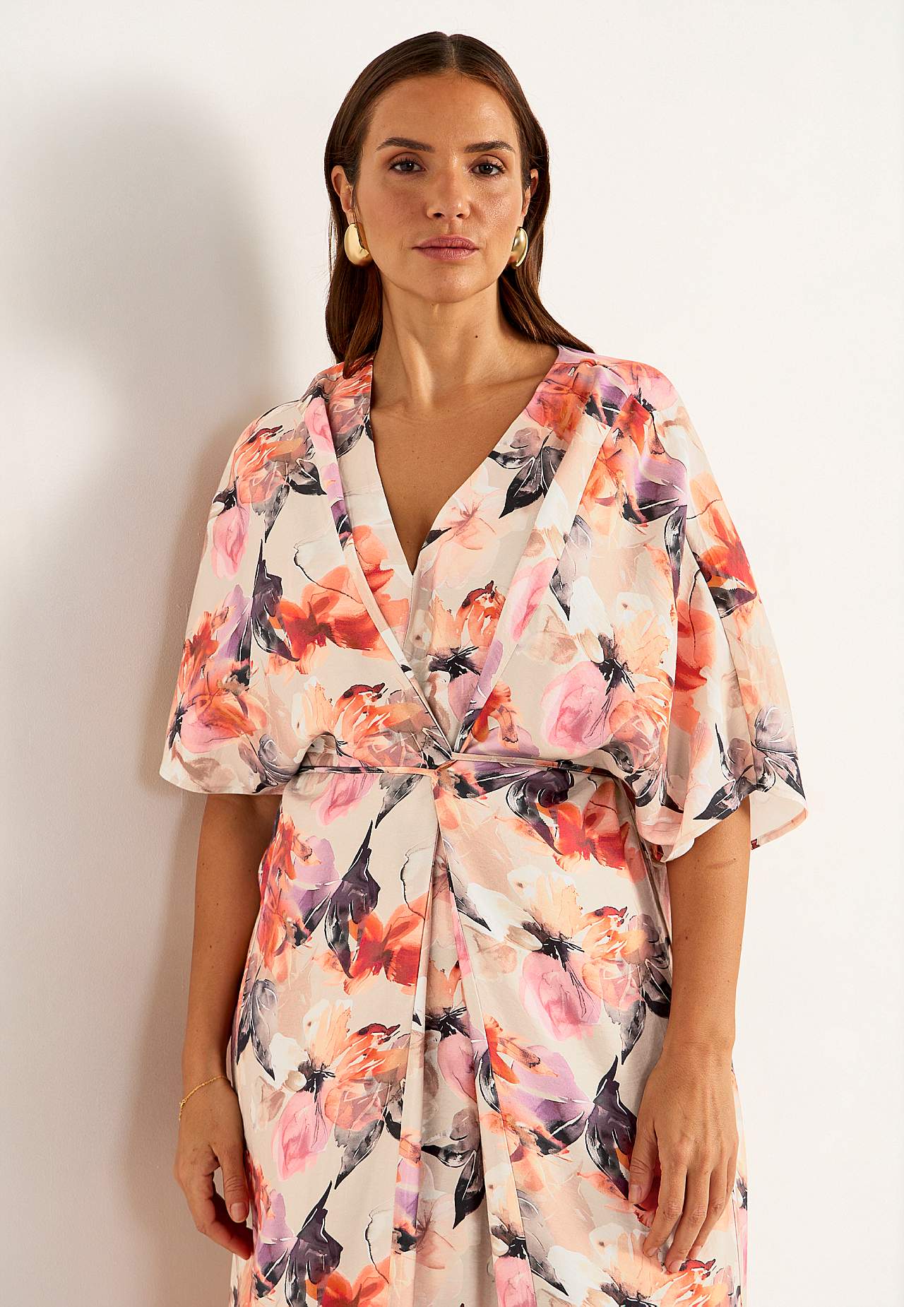 Festive, multifunctional kimono dress