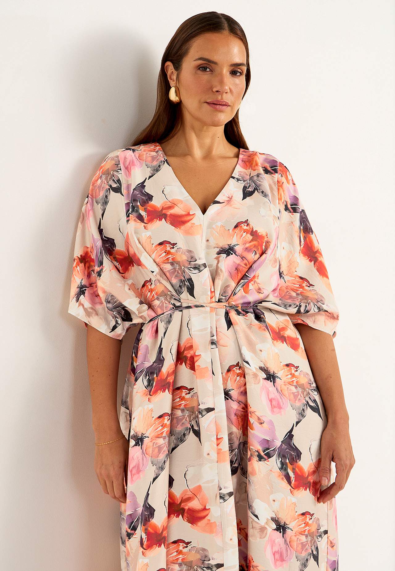 Festive, multifunctional kimono dress
