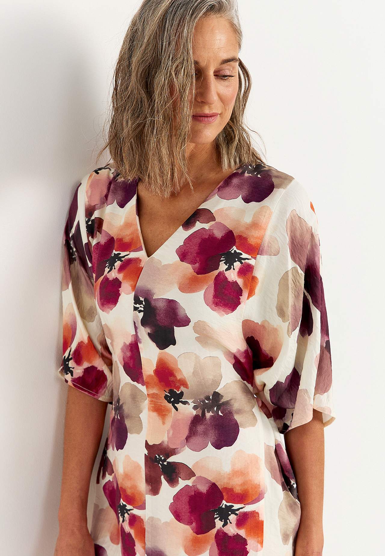 Airy, multifunctional kimono dress