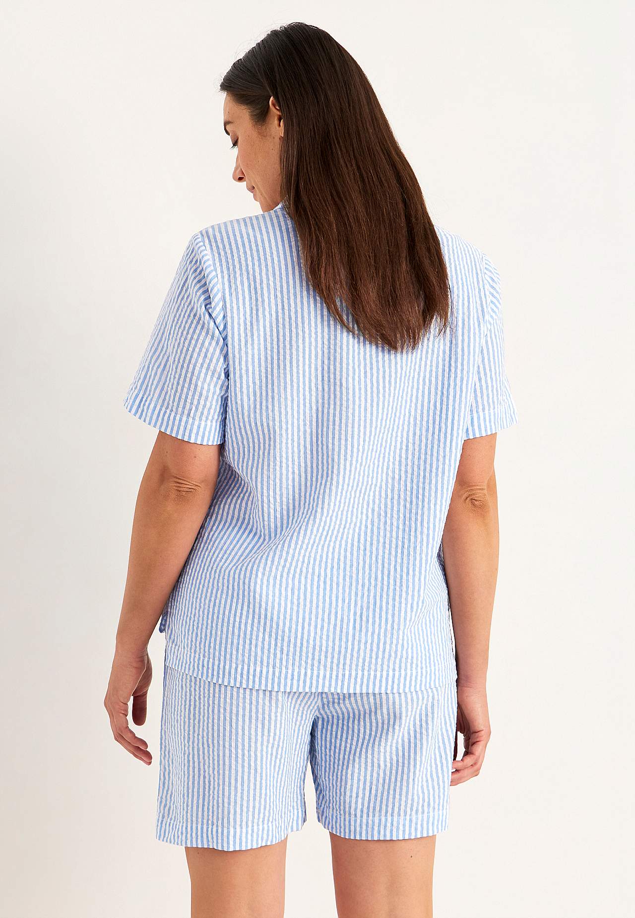 Pyjamas in seersucker