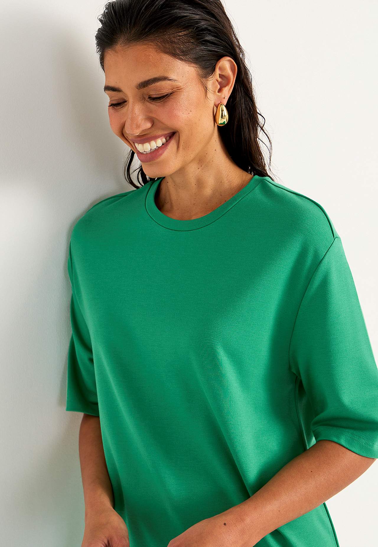 Jersey dress in heavy quality