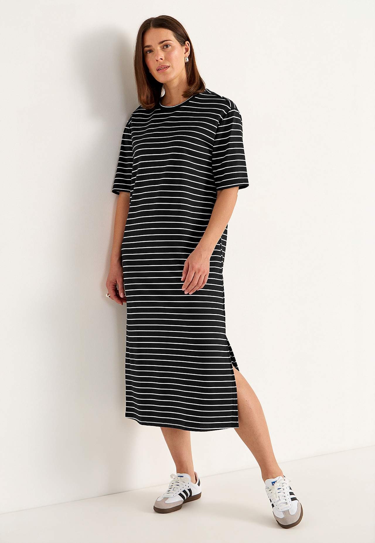 Jersey dress in heavy quality