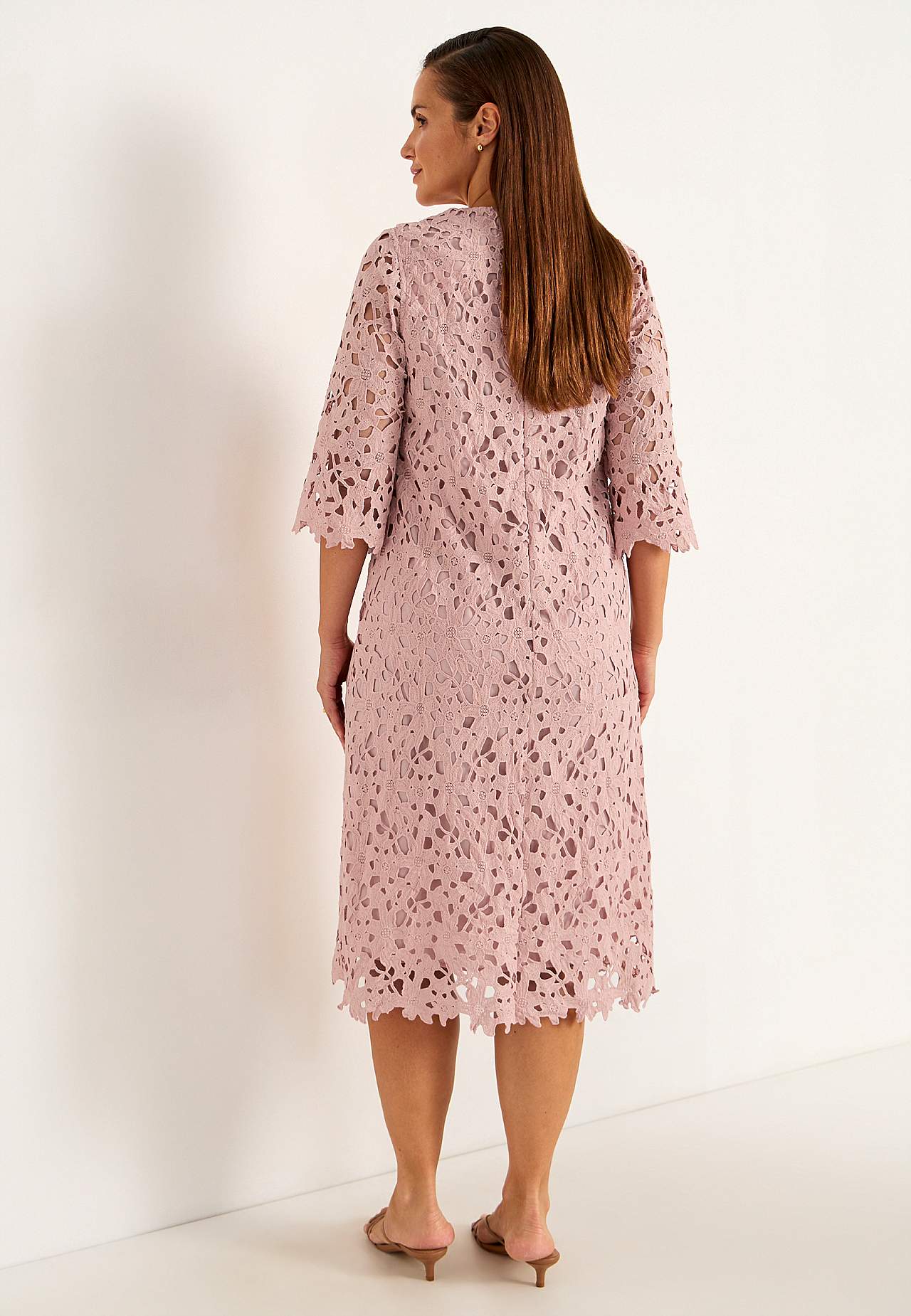 Woven lace dress