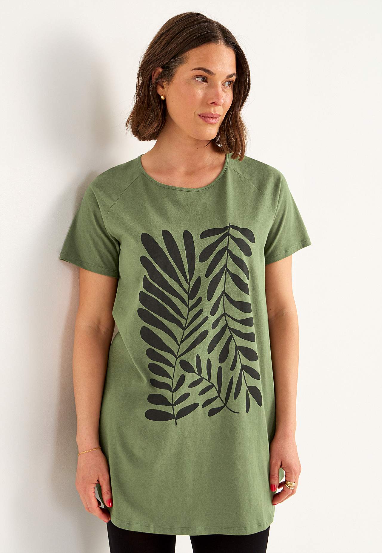 Jersey tuniq in organic cotton 2-pack