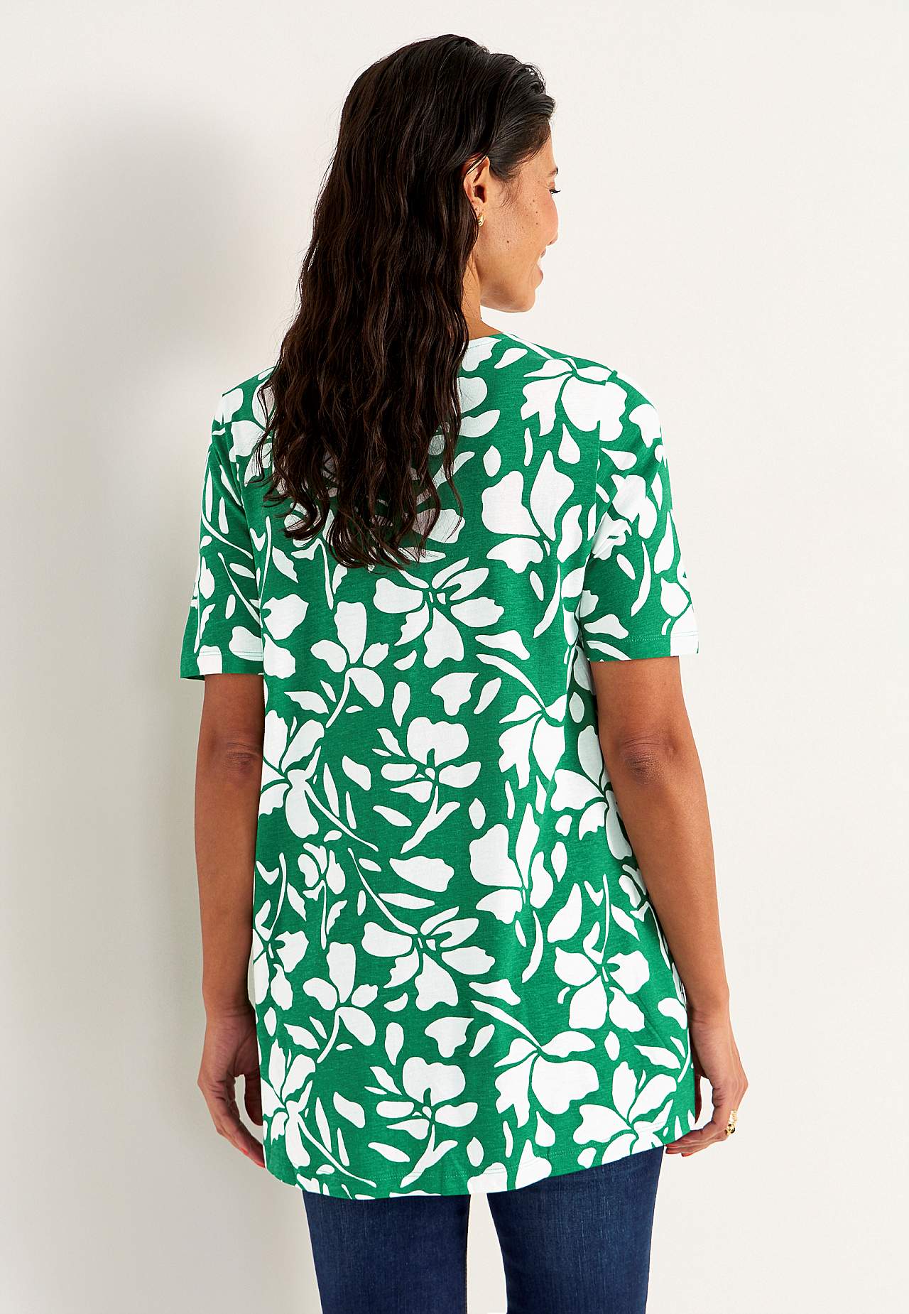 Jersey tuniq with pockets