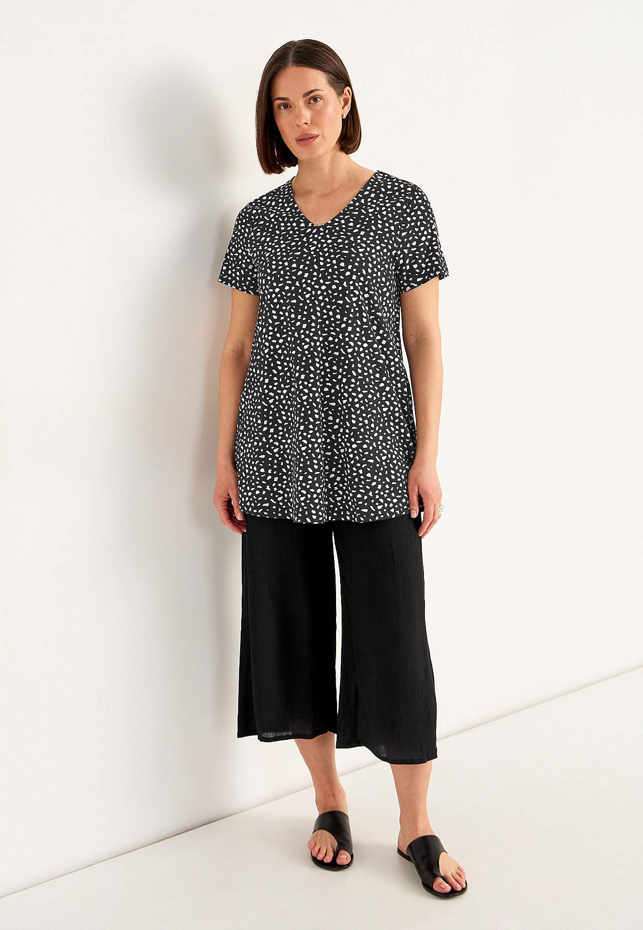Jersey tuniq with pockets