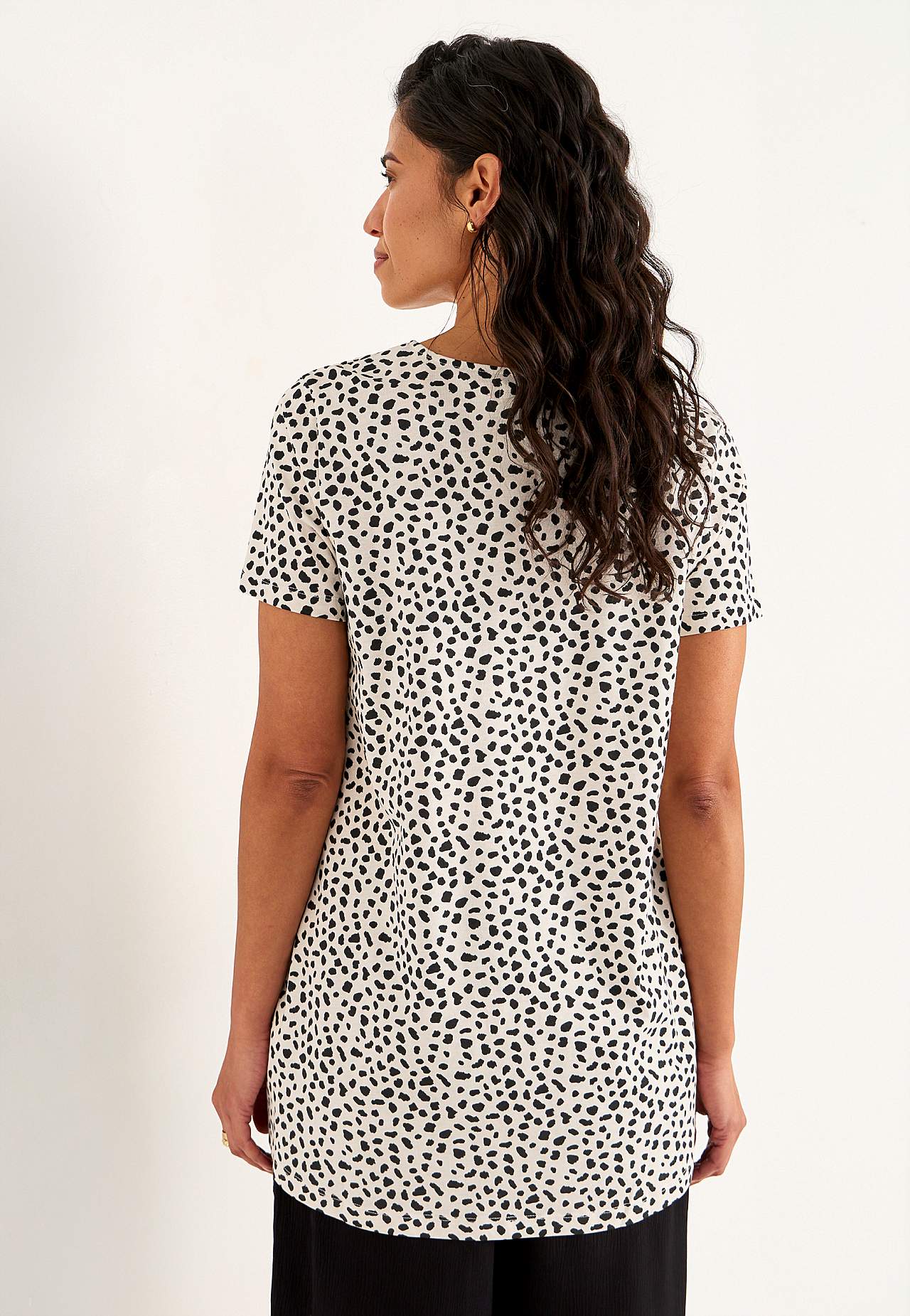 Jersey tuniq with pockets
