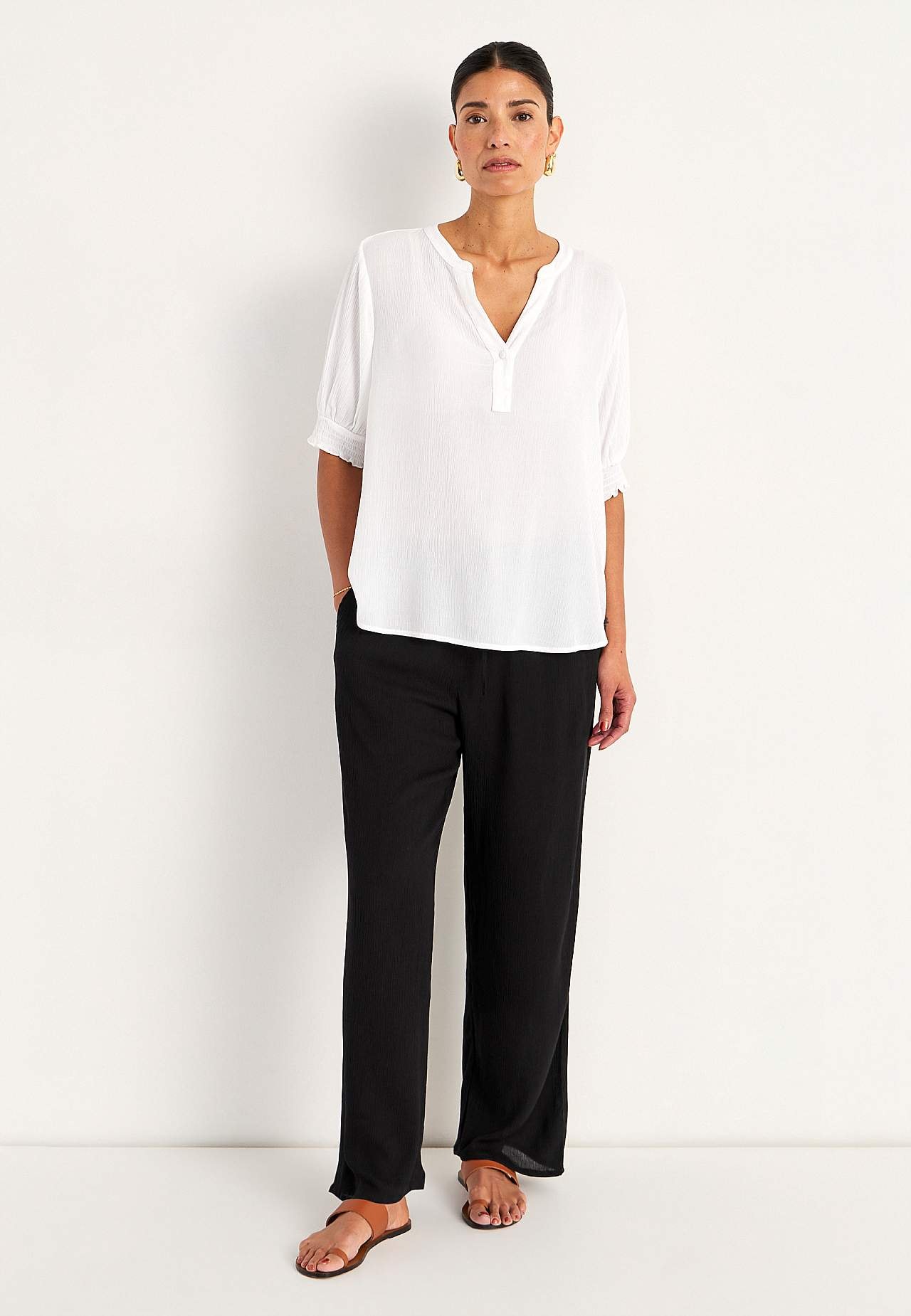 Crepe blouse