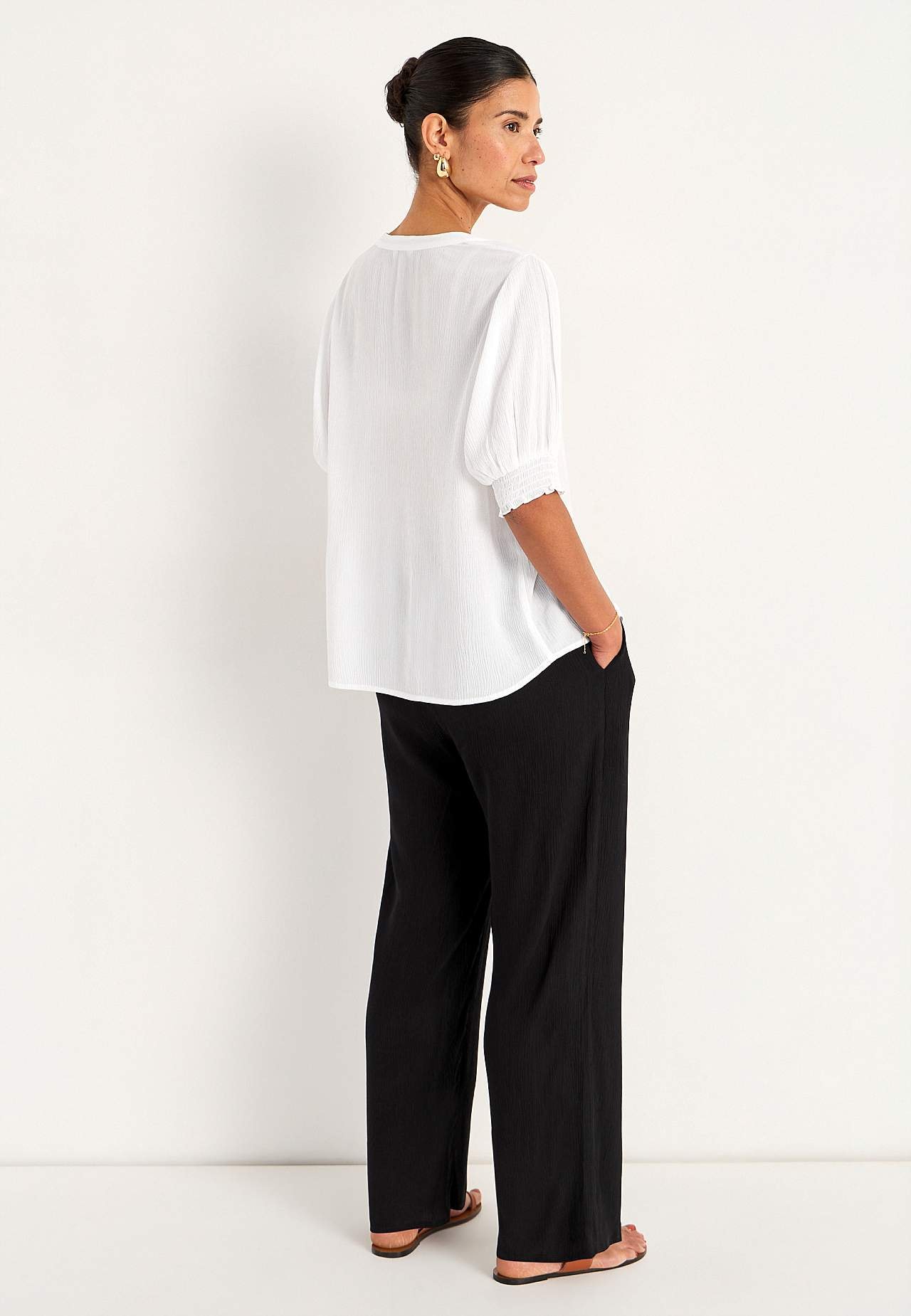 Crepe blouse