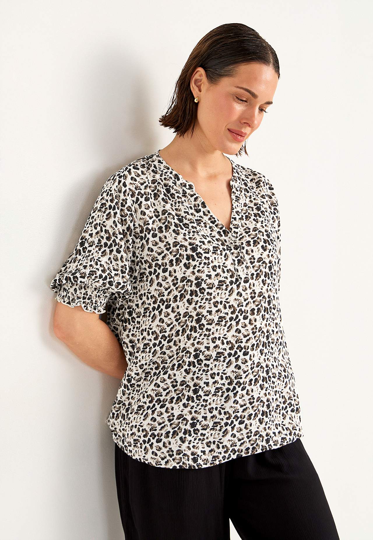 Crepe blouse