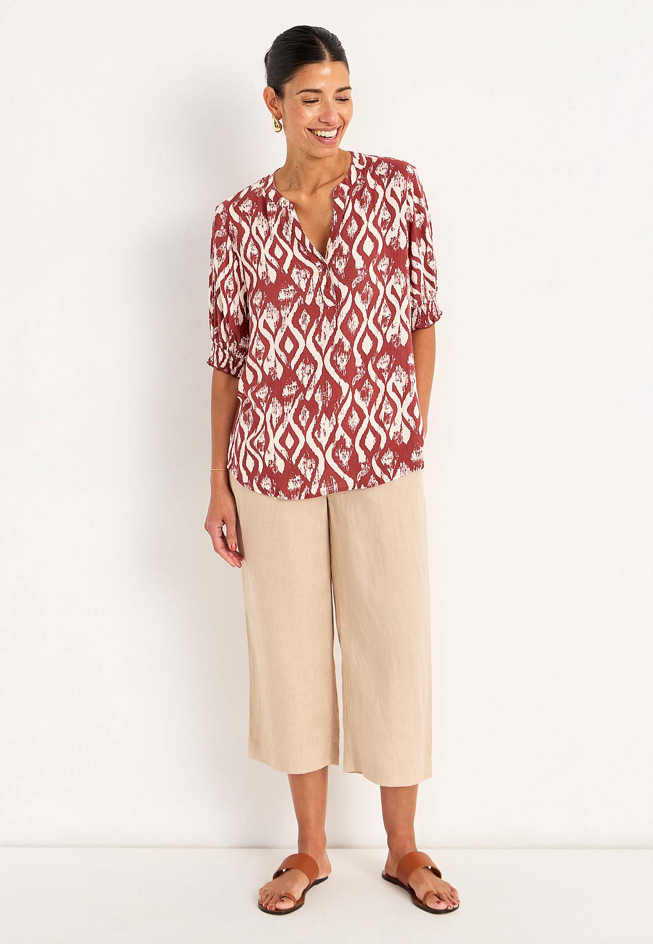 Crepe blouse