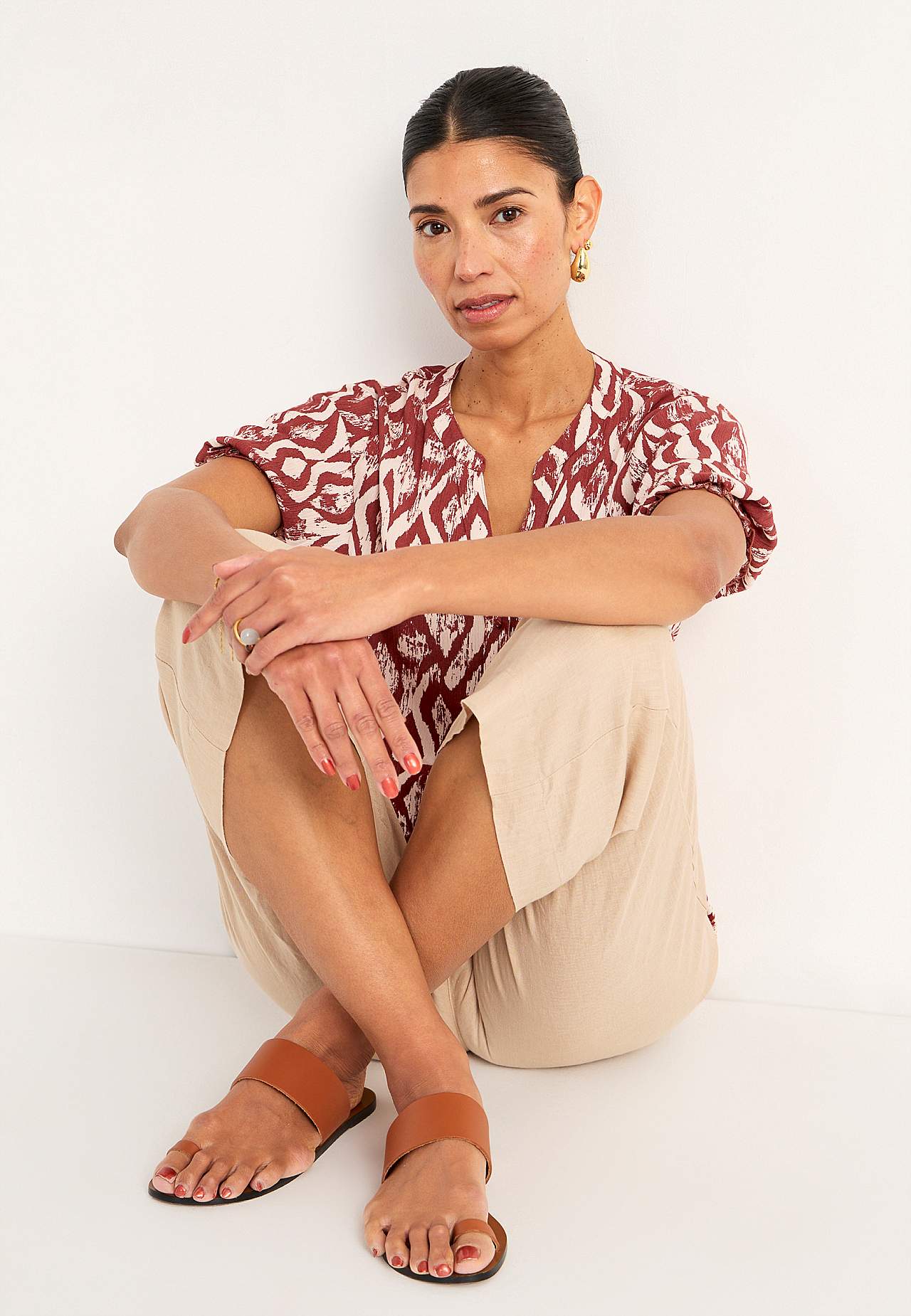 Crepe blouse