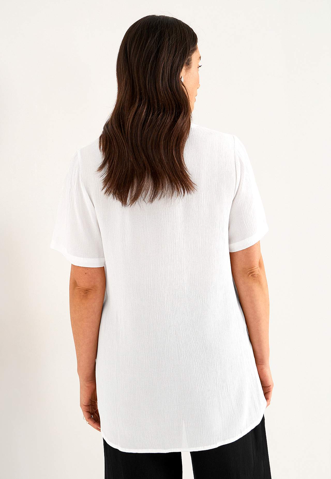 Crepe tunic