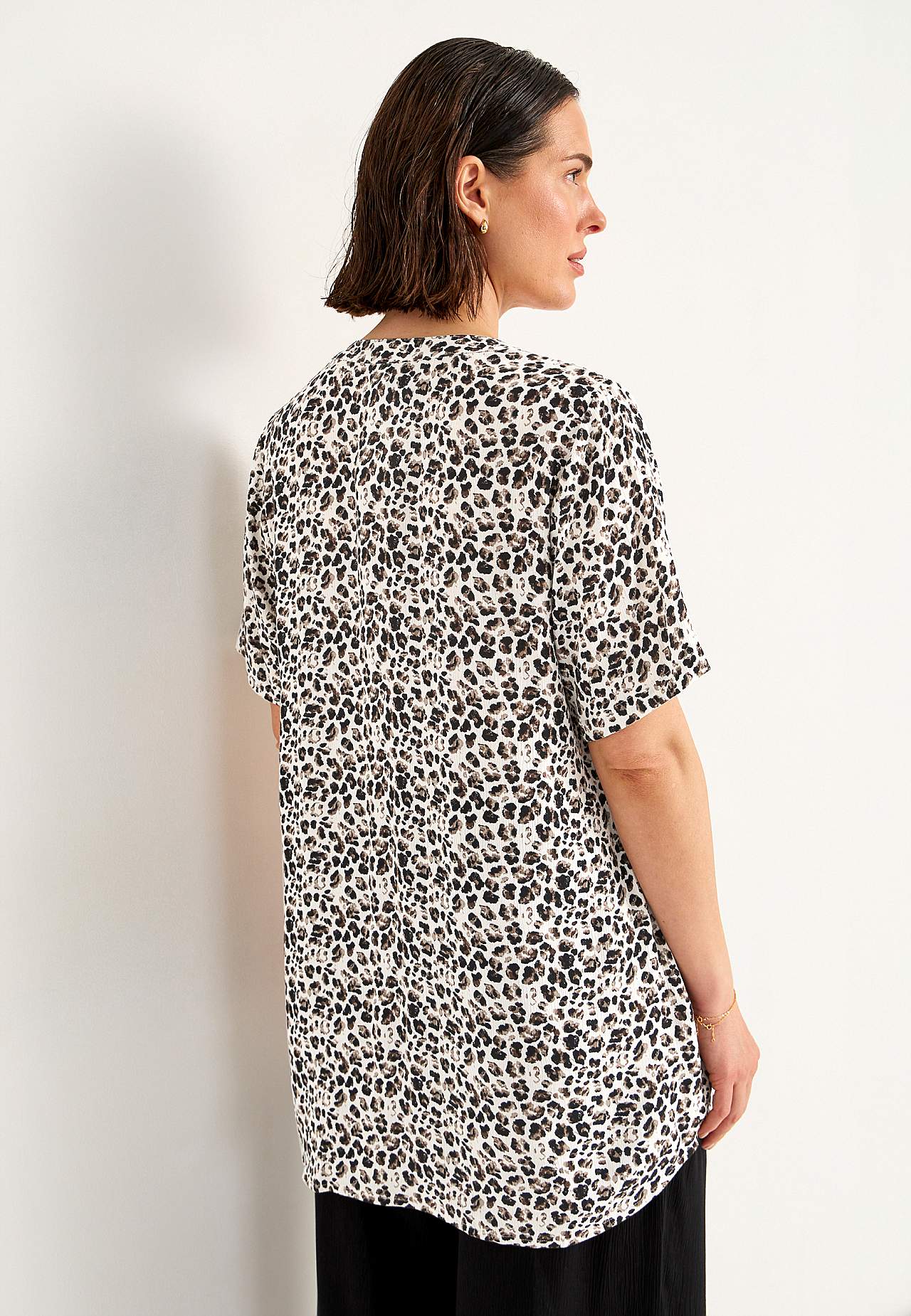 Crepe tunic