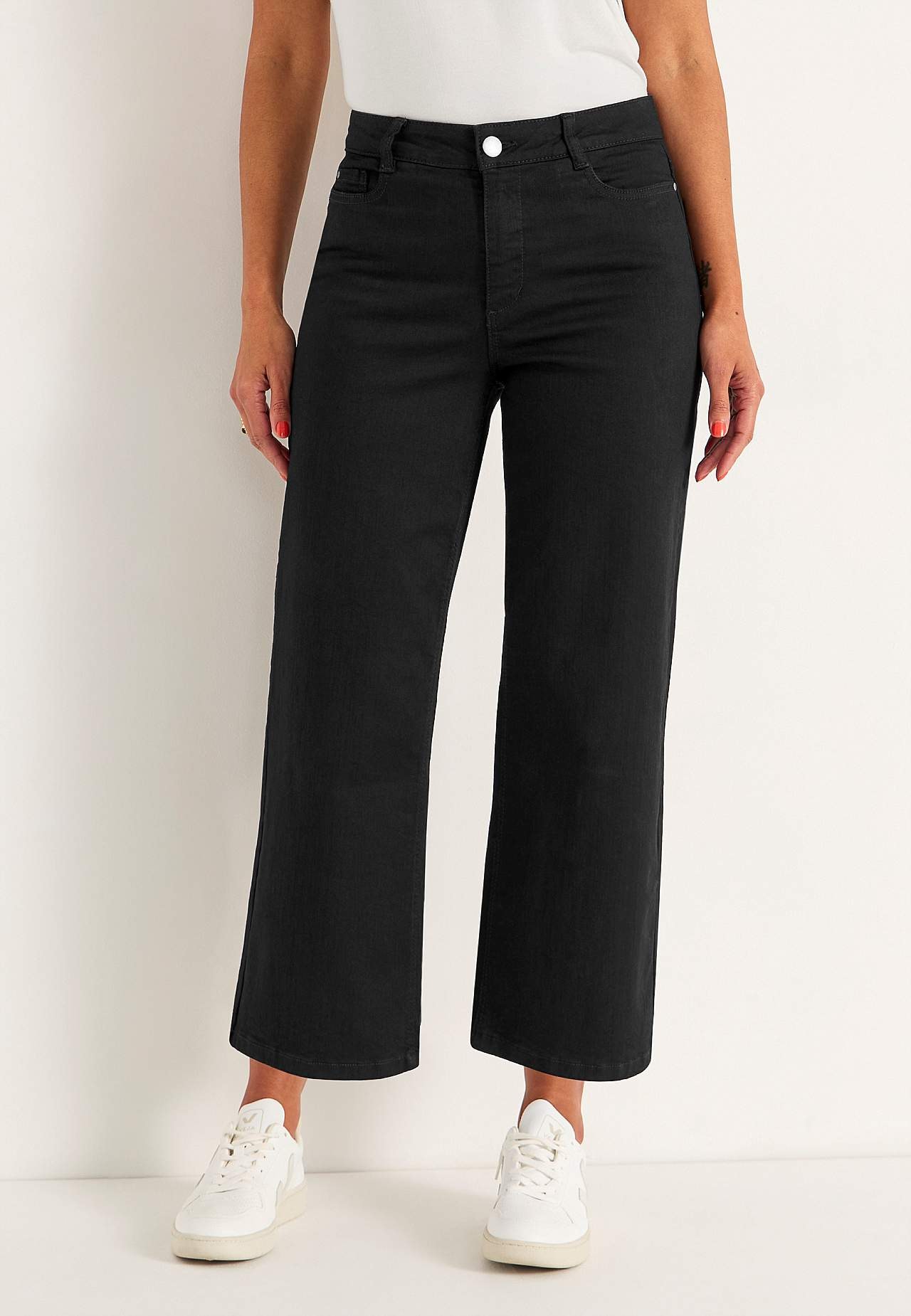 Stretchy ankle jeans