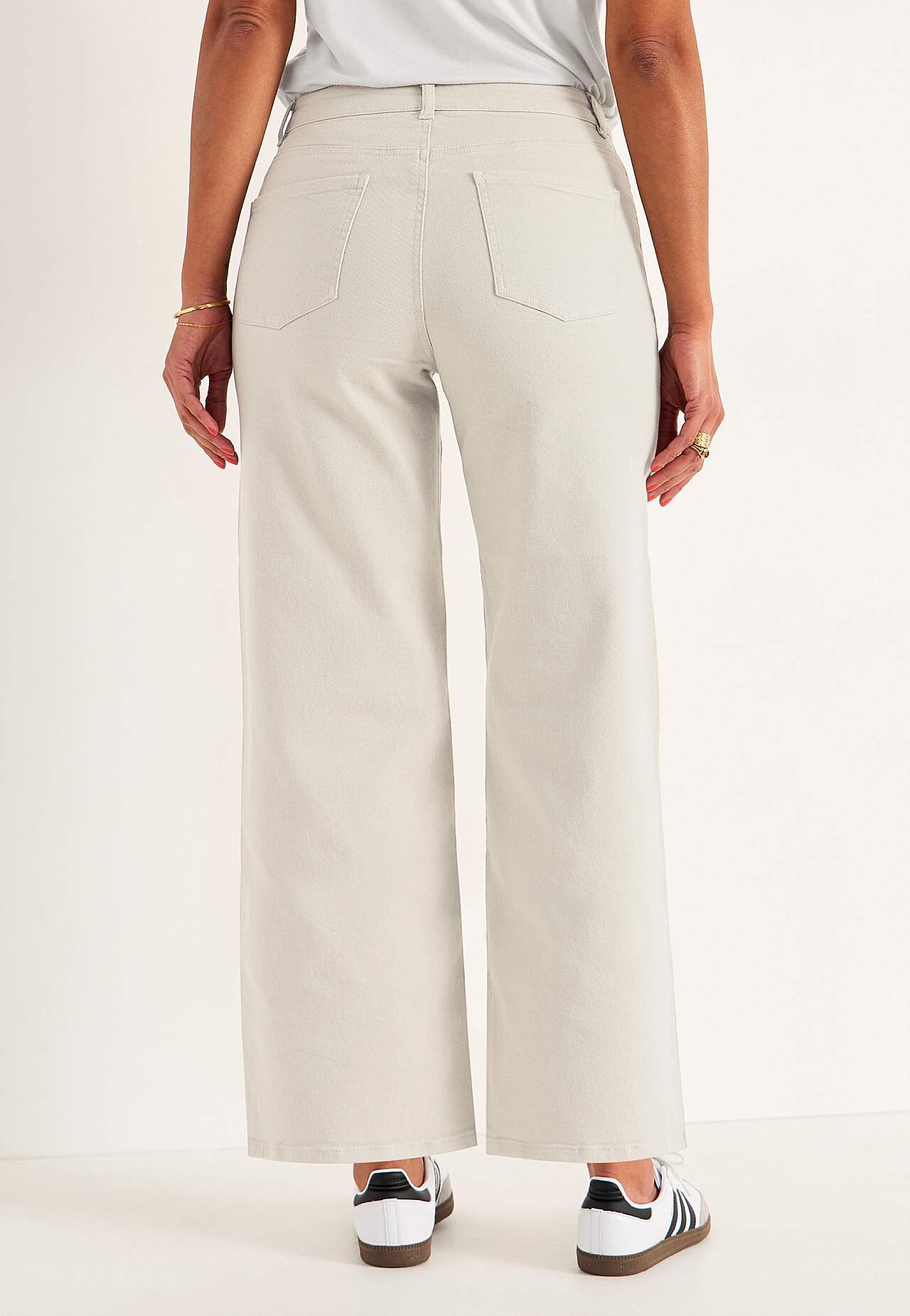 Wide ankle jeans