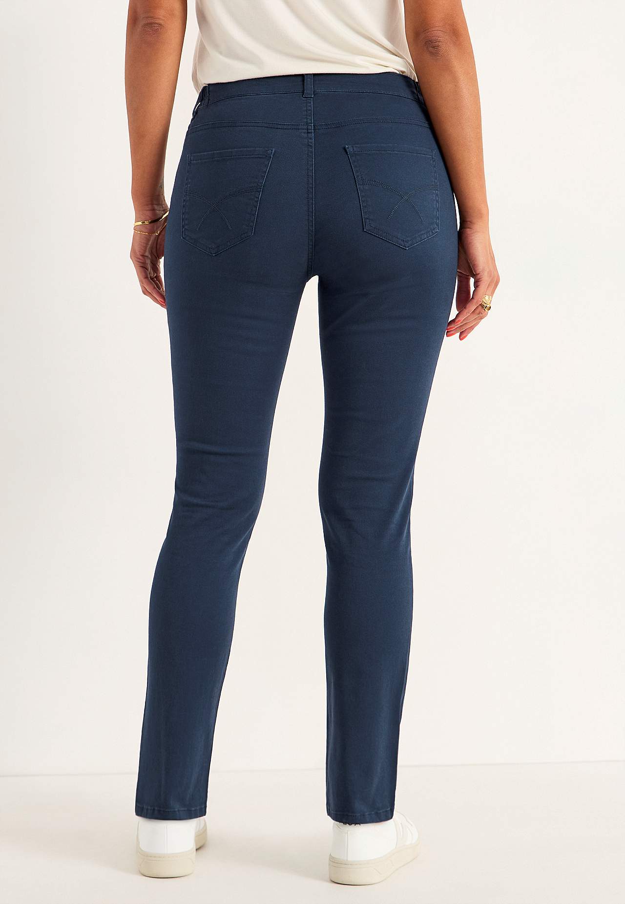 Jeans with elasticized waist