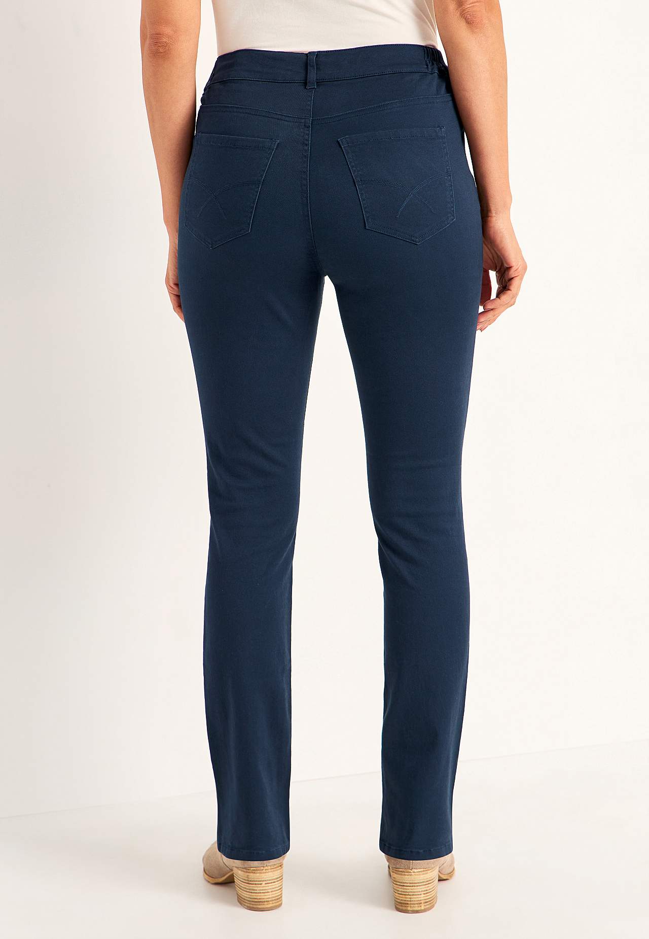 Jeans with elasticized waist