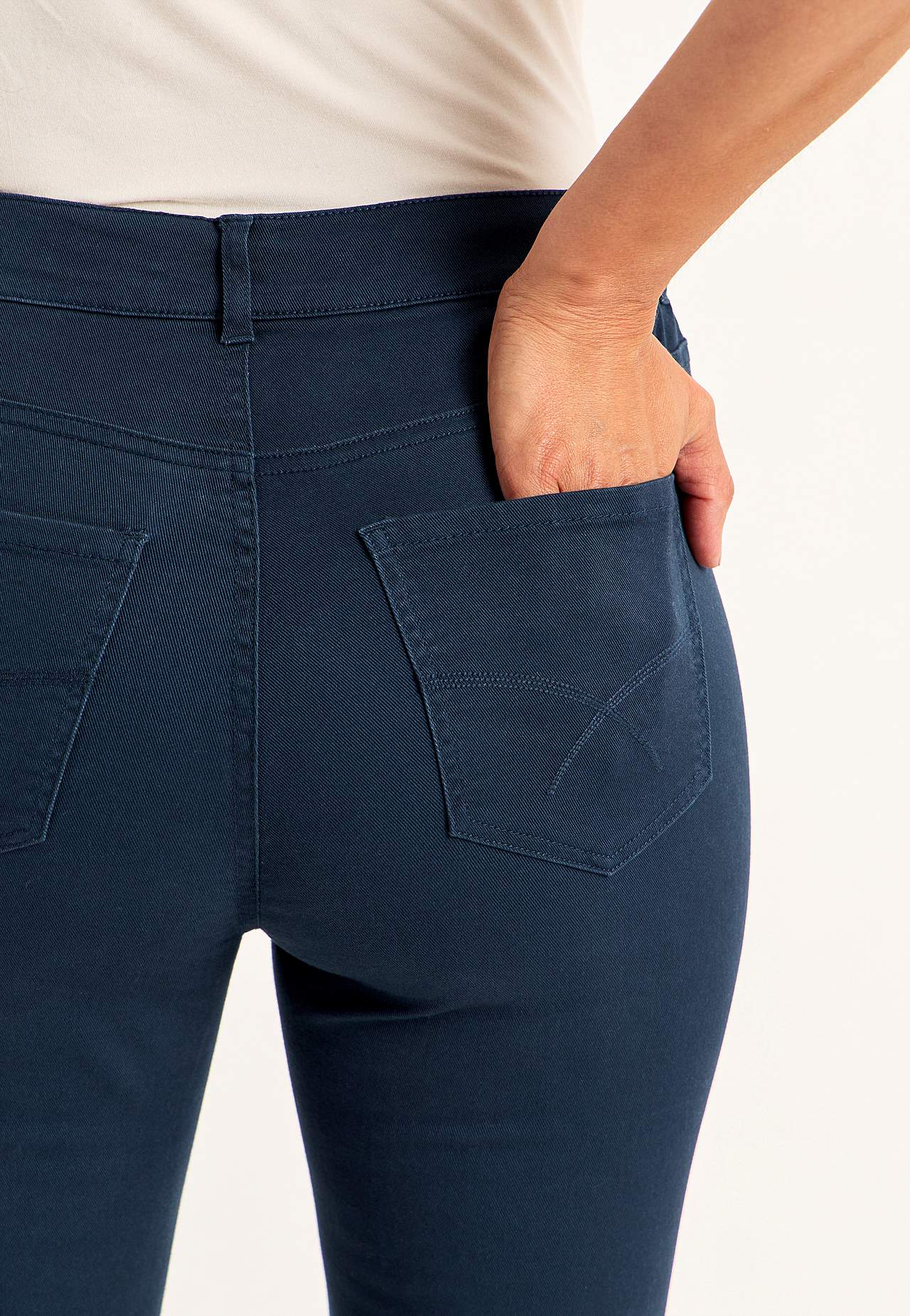 Jeans with elasticized waist