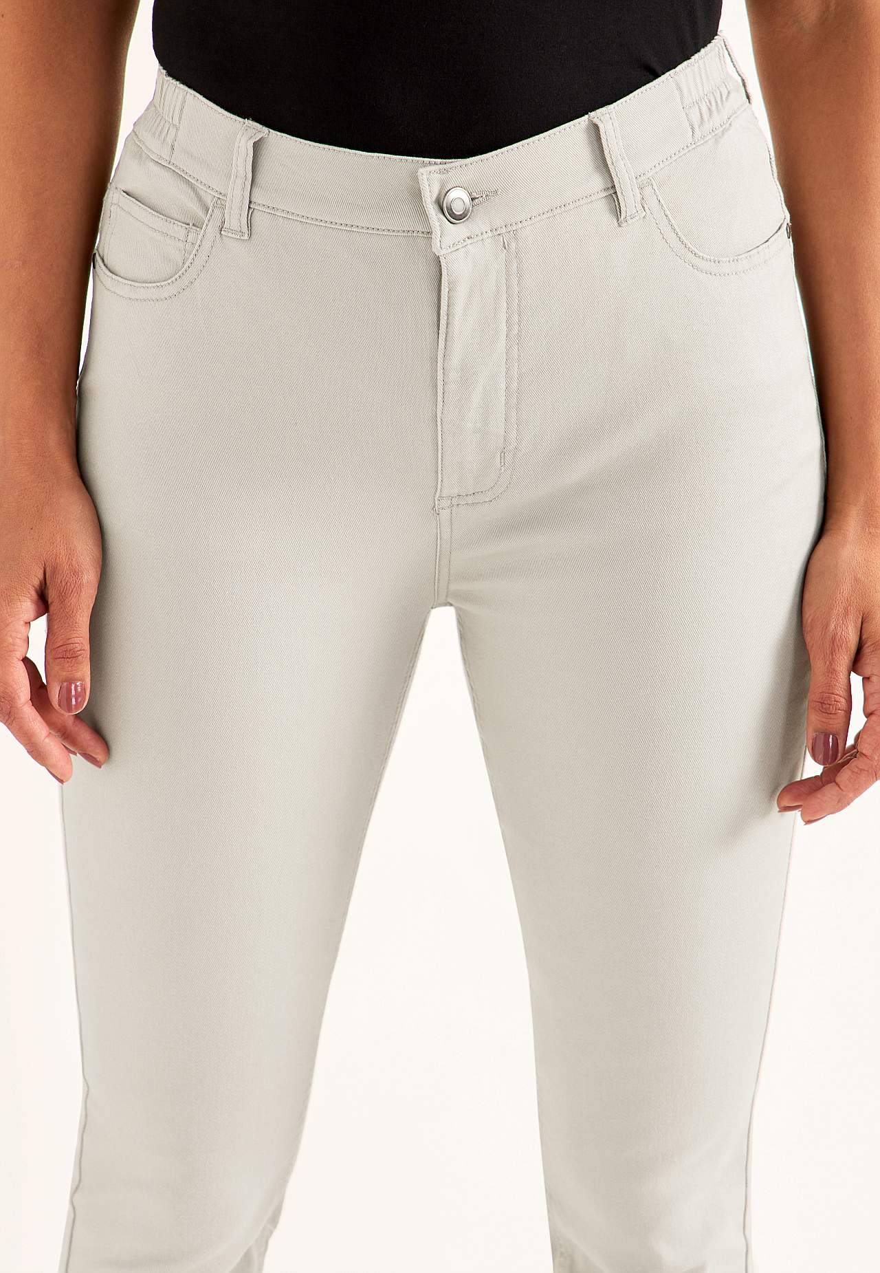 Jeans with elasticized waist