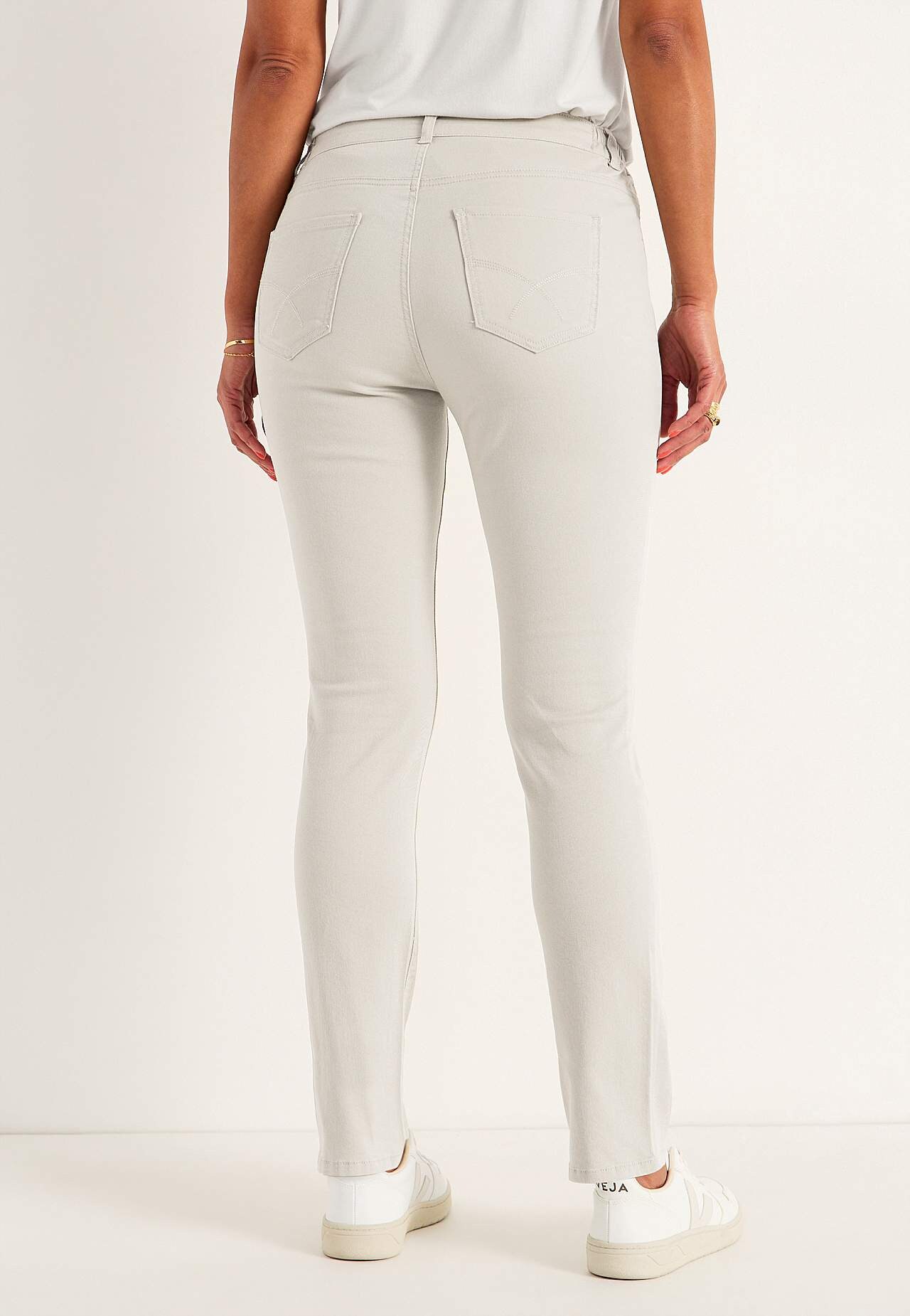Jeans with elasticized waist