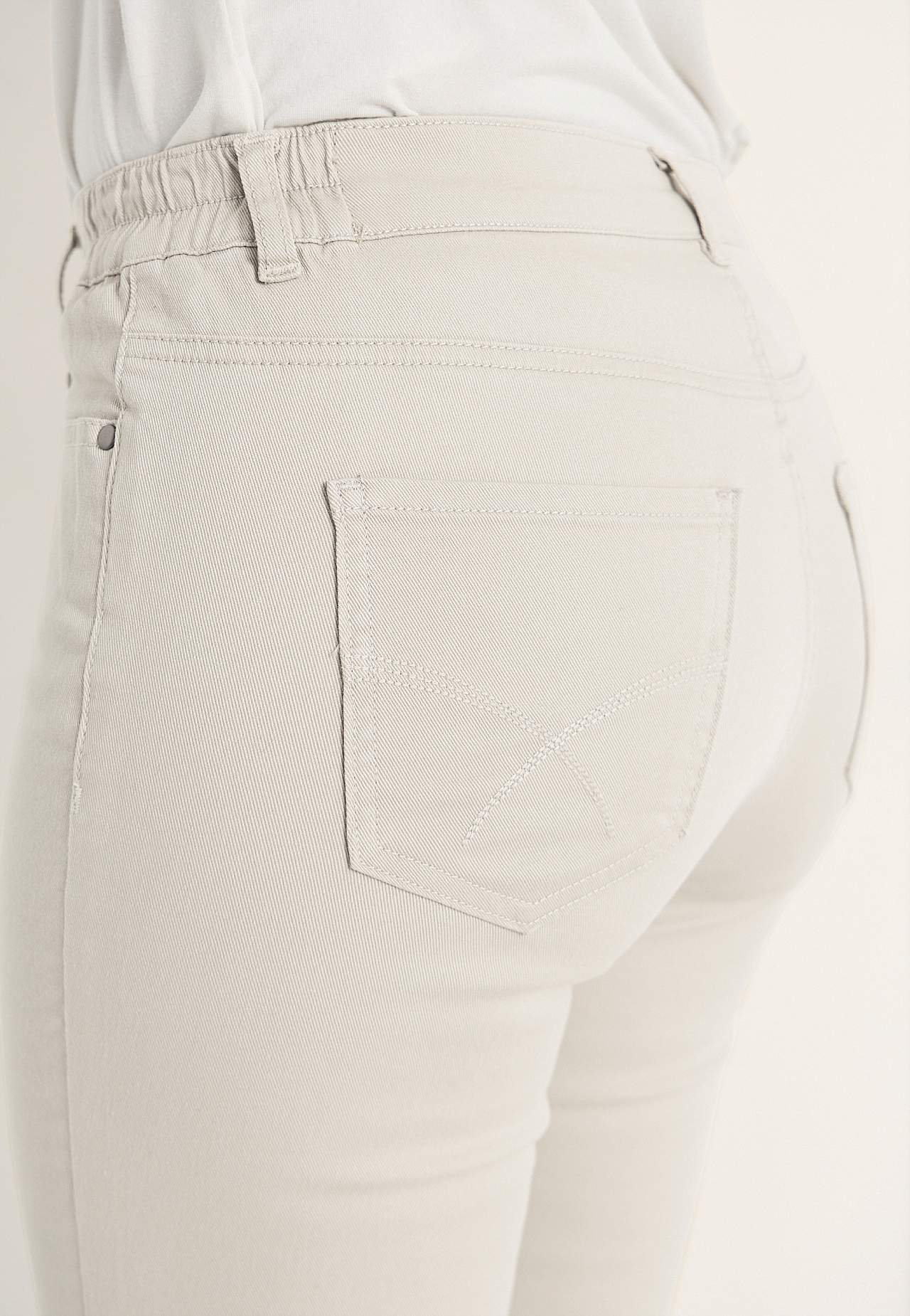 Jeans with elasticized waist