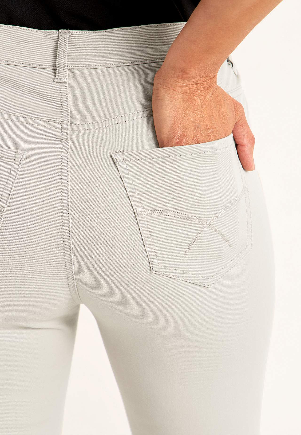 Jeans with elasticized waist