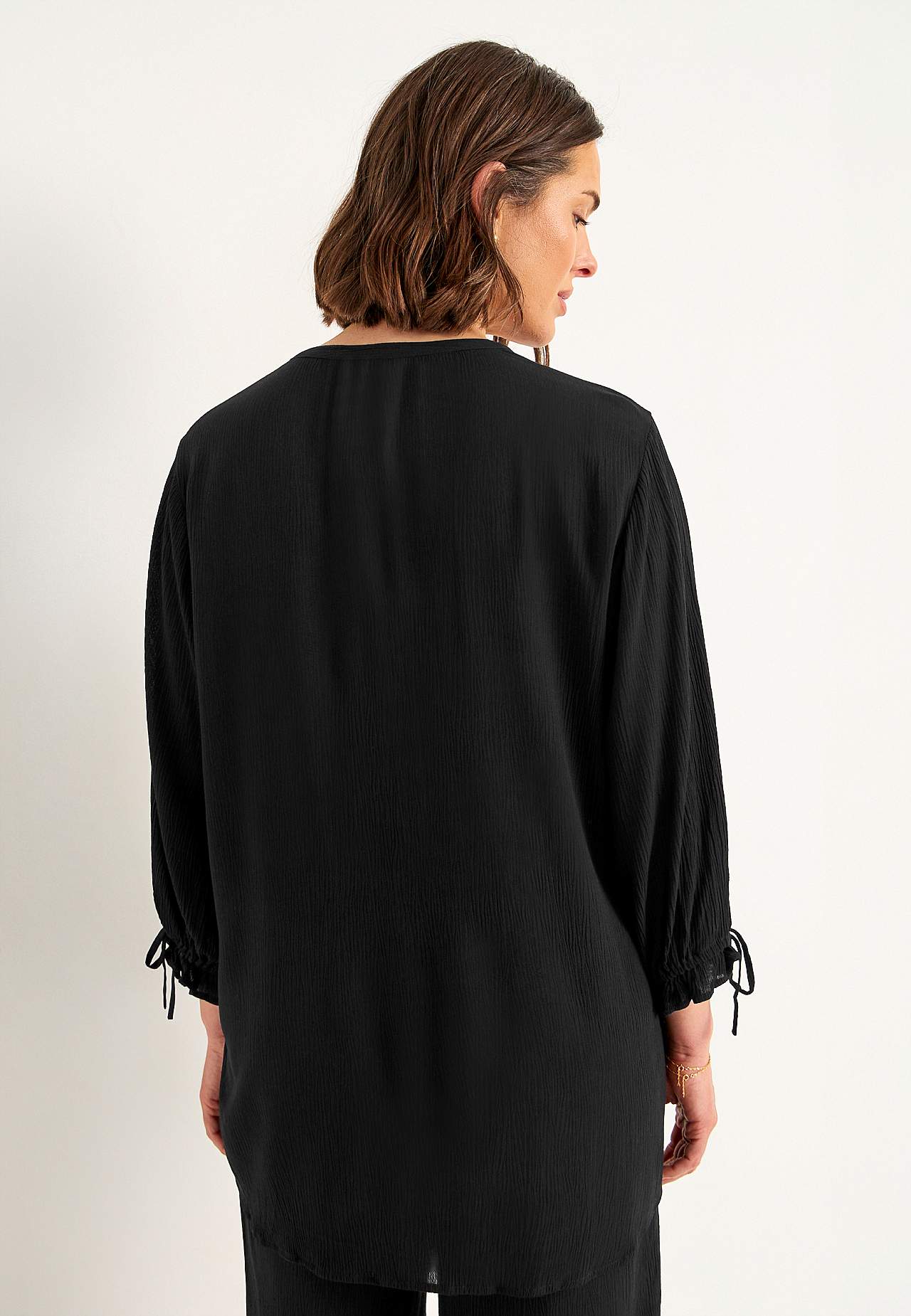 Crepe tunic
