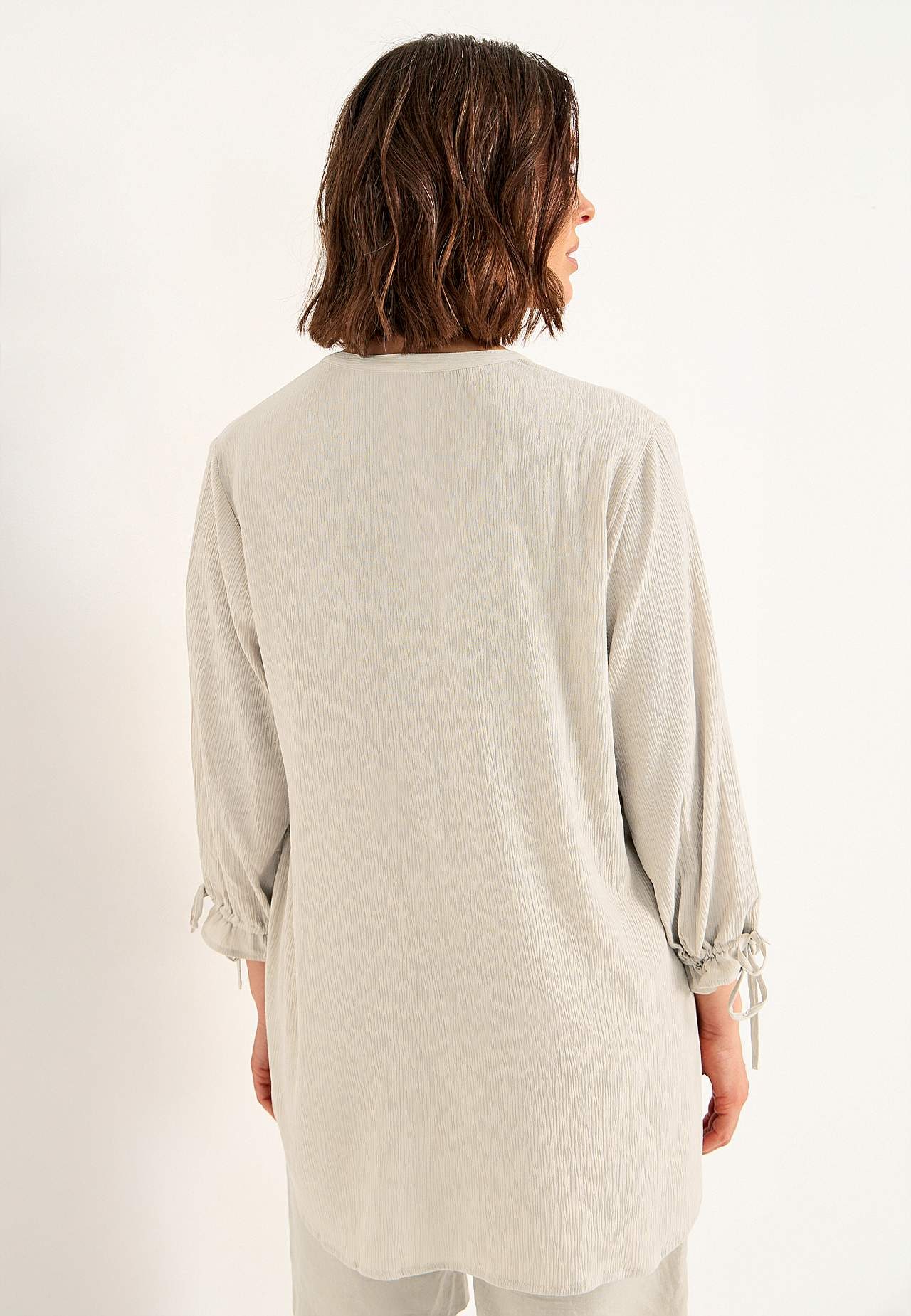Crepe tunic