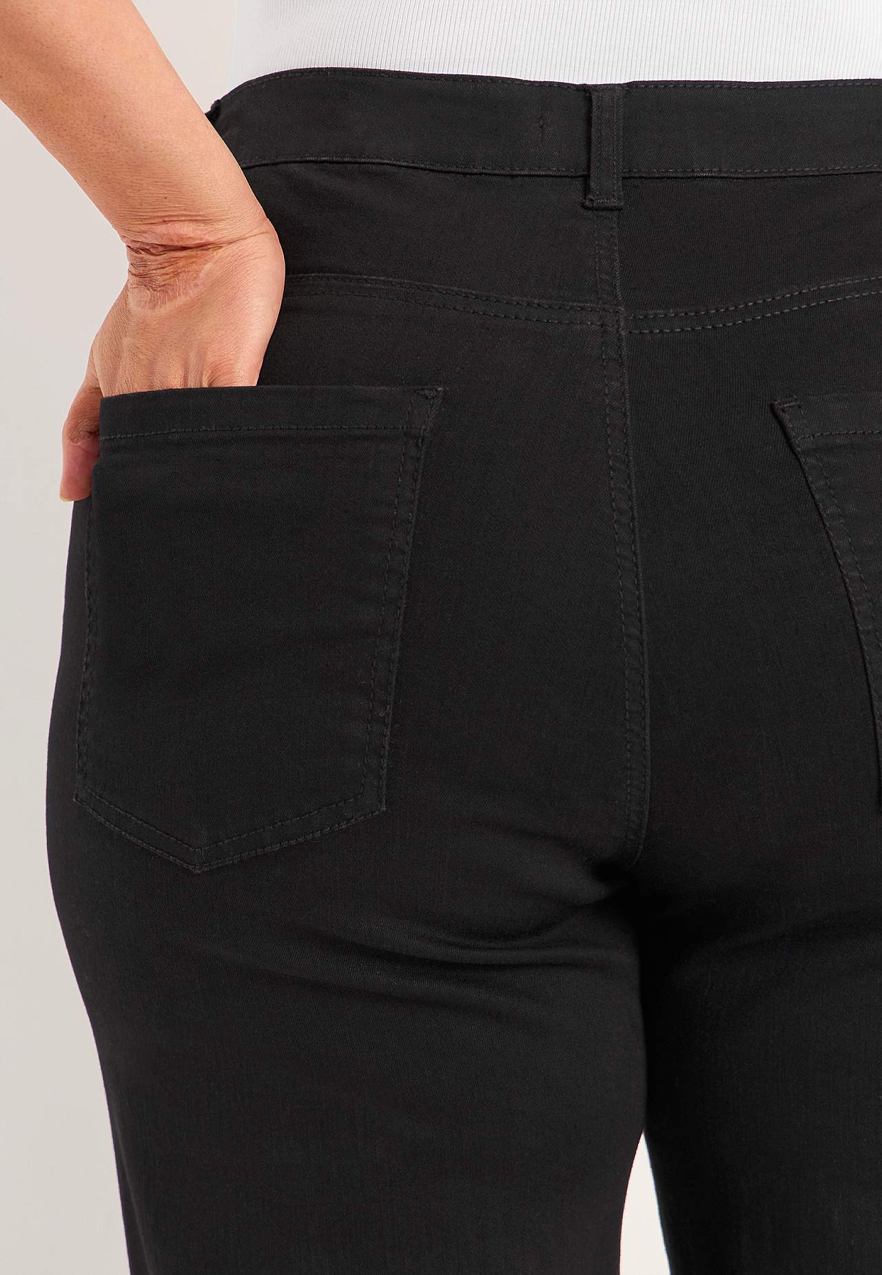 Wide, long jeans with high waist Renata
