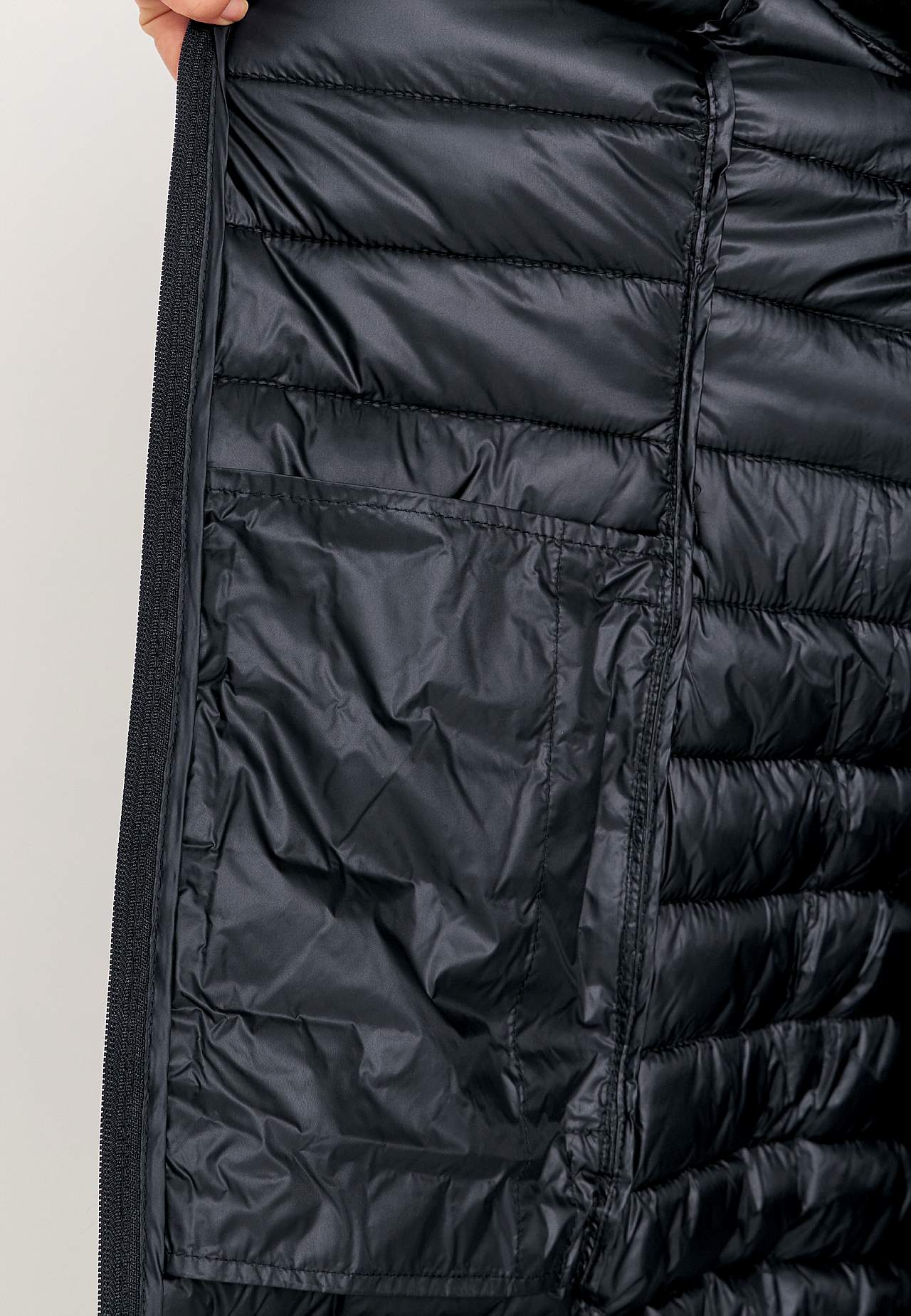 Quilted, patterned lightweight jacket