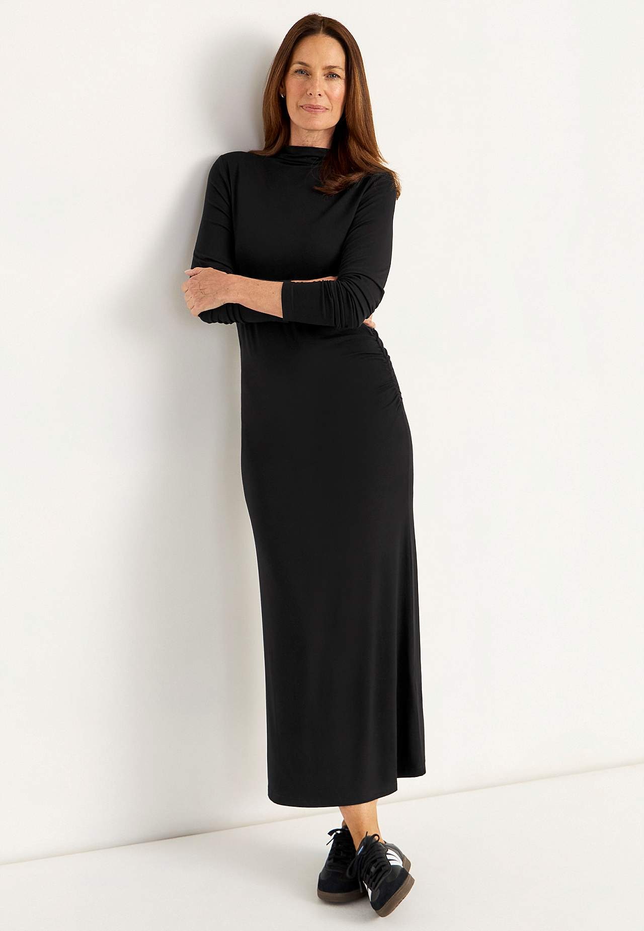 Fitted jersey dress