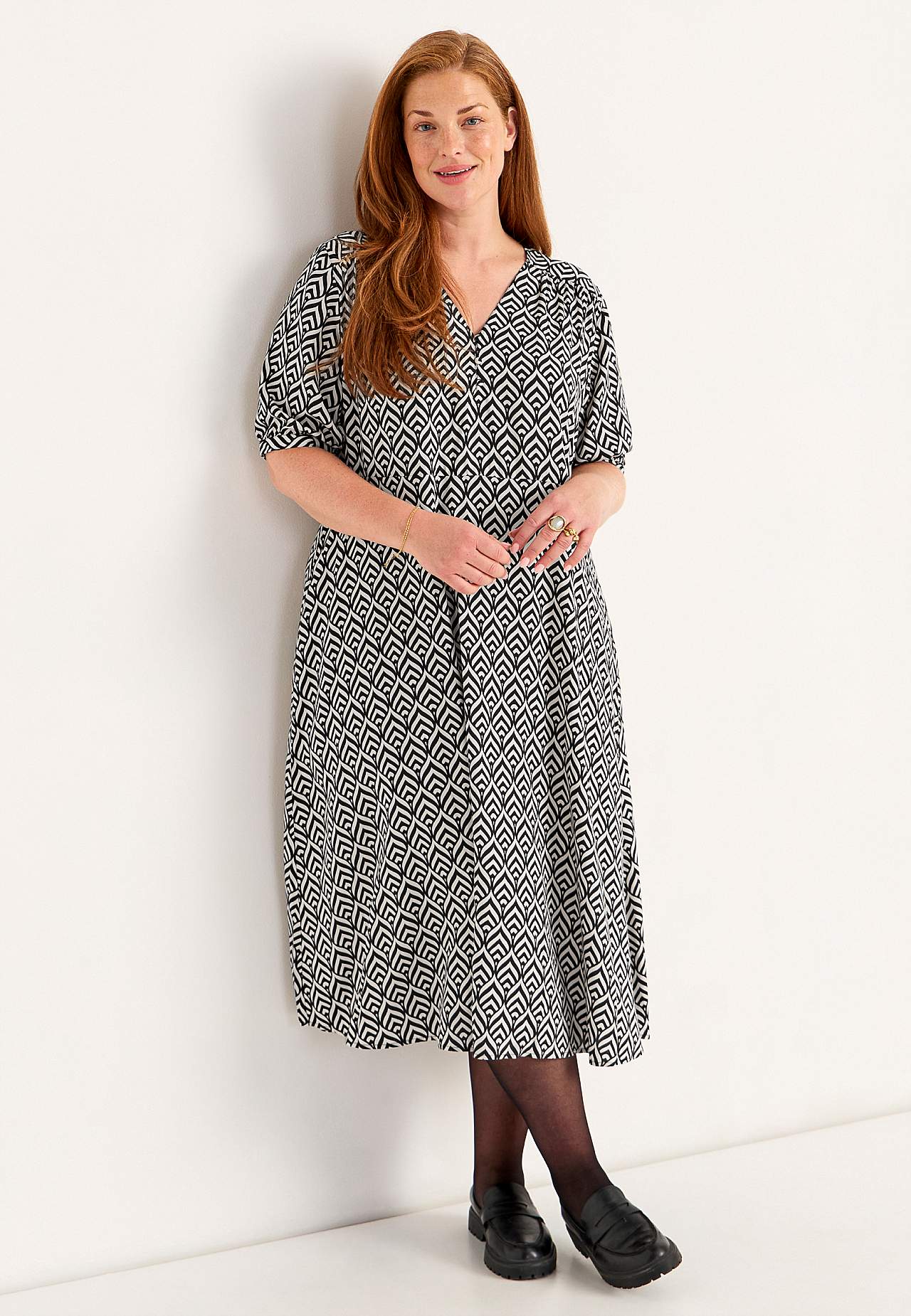 Patterned dress